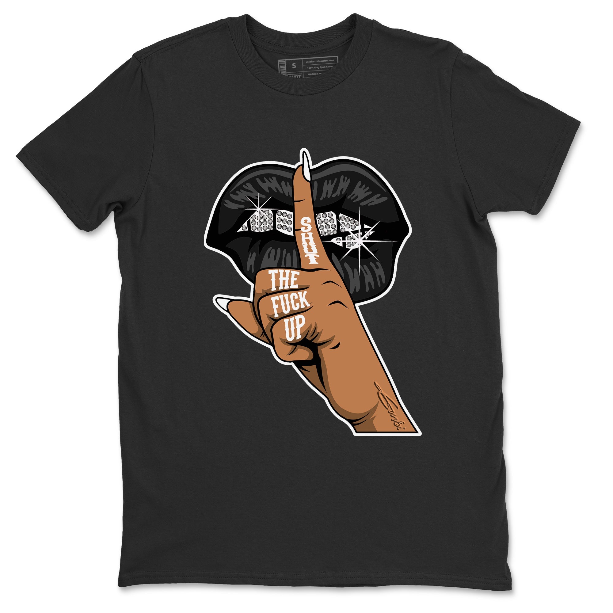 Lips Hand Unisex Tops - Air Jordan 11 72-10