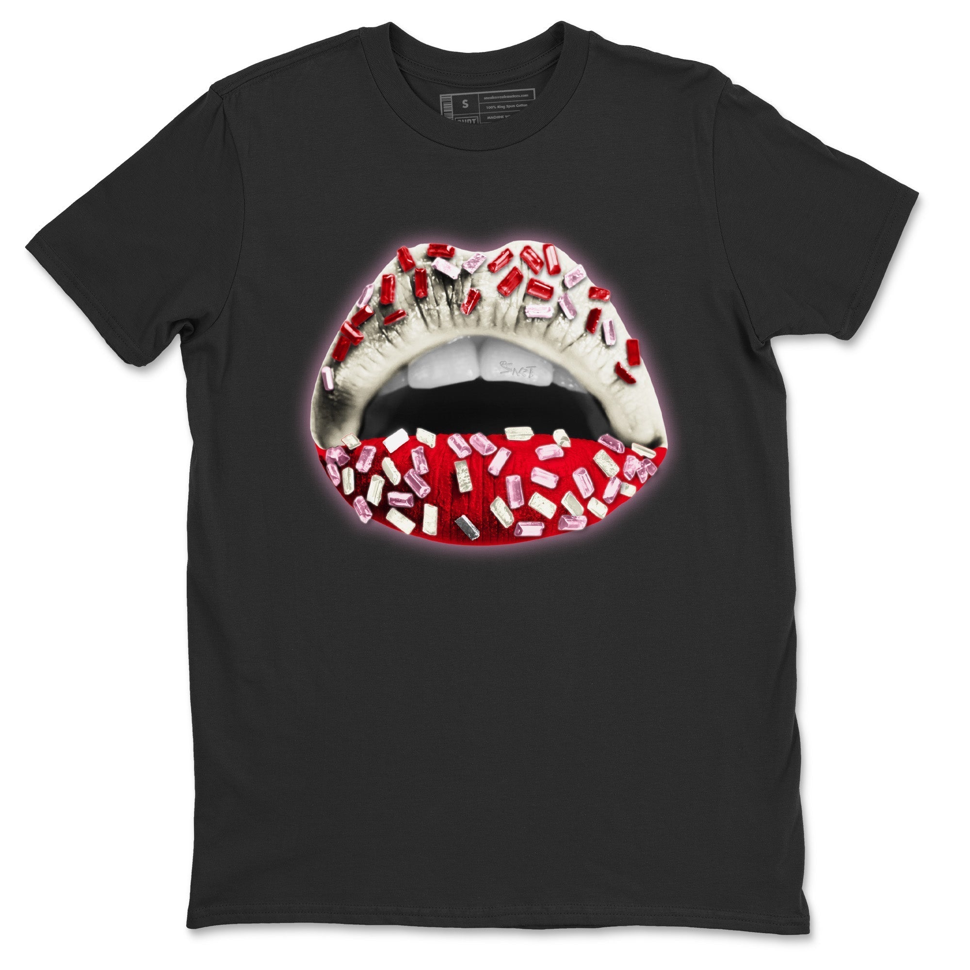 Lips Jewel Unisex Tops - Air Force 1 Valentines Day