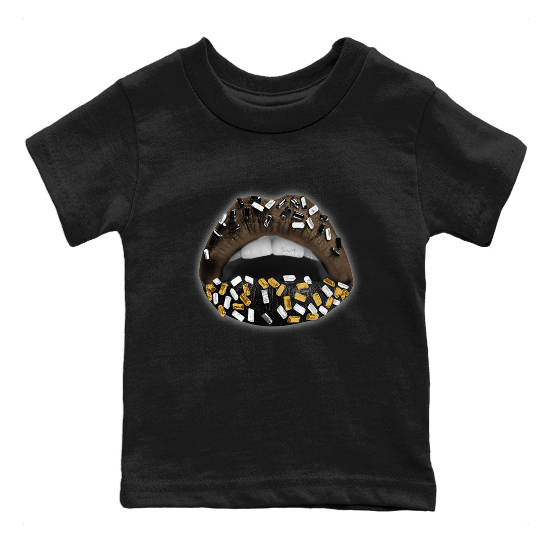 Lips Jewel snkmatch Tee Kids - Air Jordan 1 Palomino