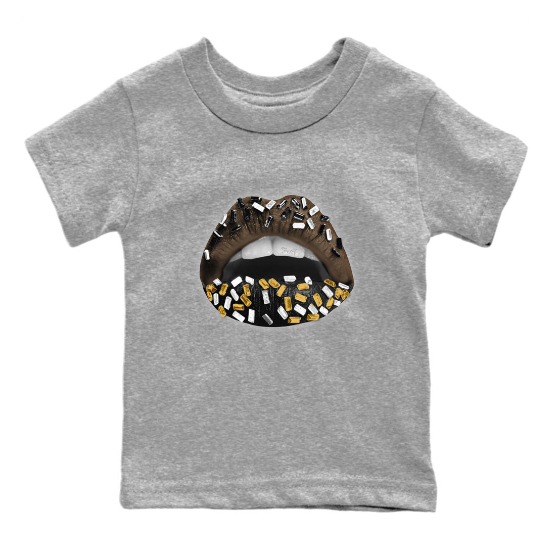 Lips Jewel snkmatch Tee Kids - Air Jordan 1 Palomino