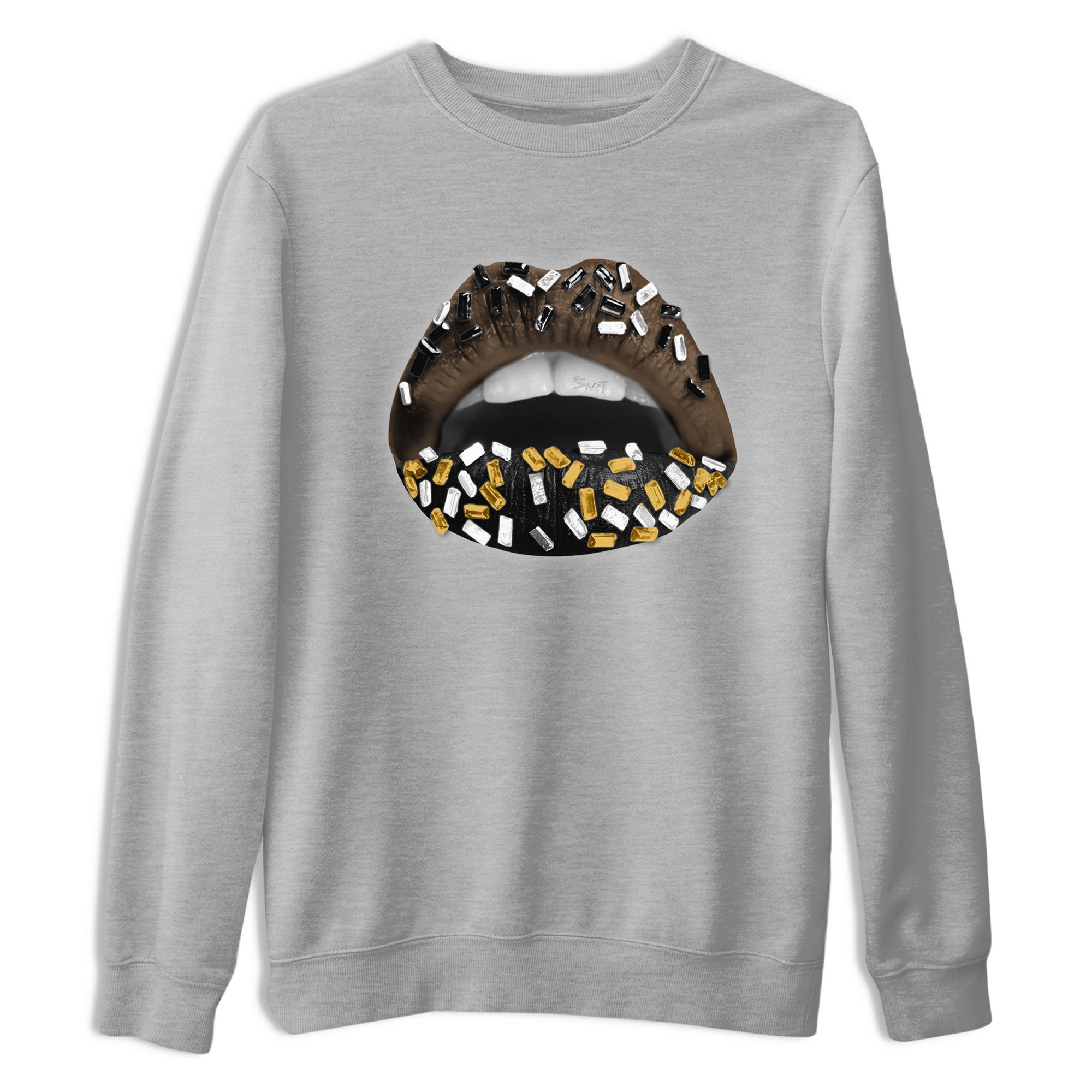 Lips Jewel snkmatch Tee - Air Jordan 1 Palomino