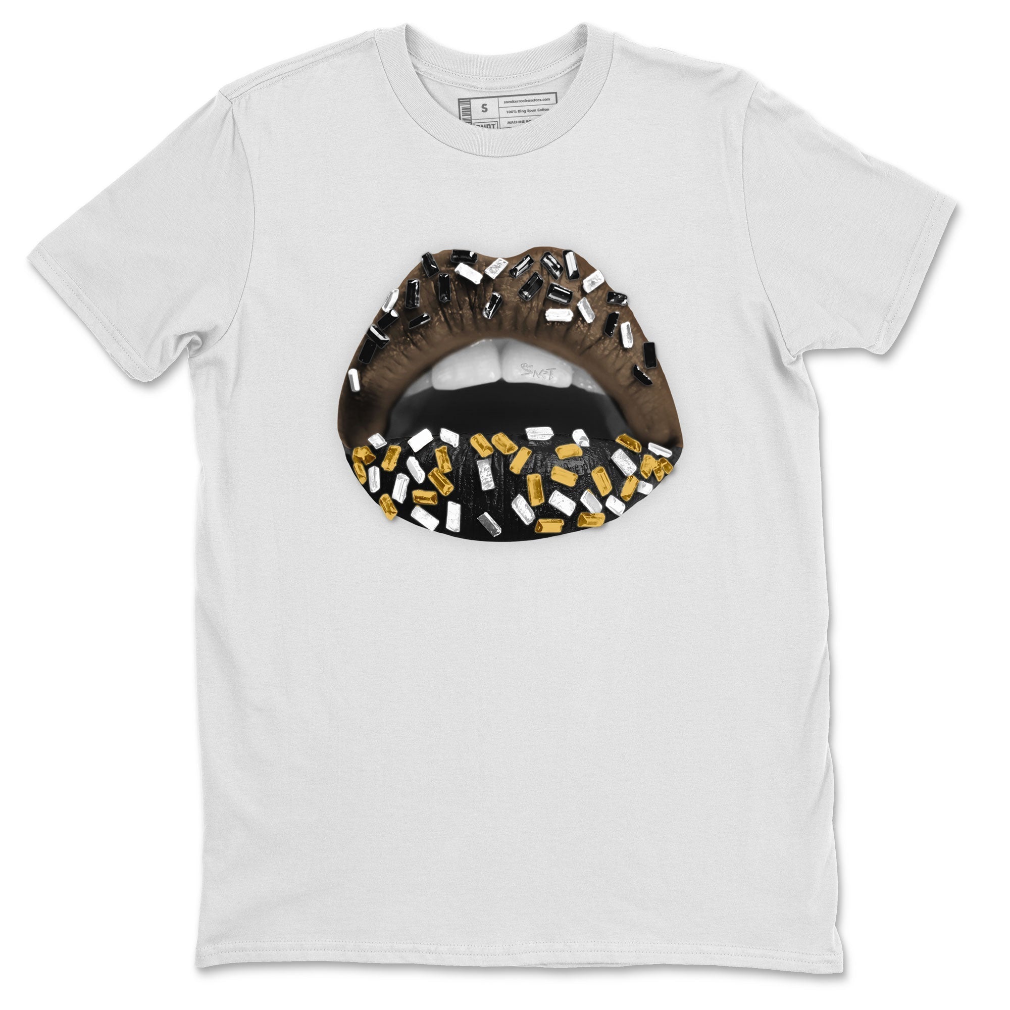 Lips Jewel snkmatch Tee - Air Jordan 1 Palomino