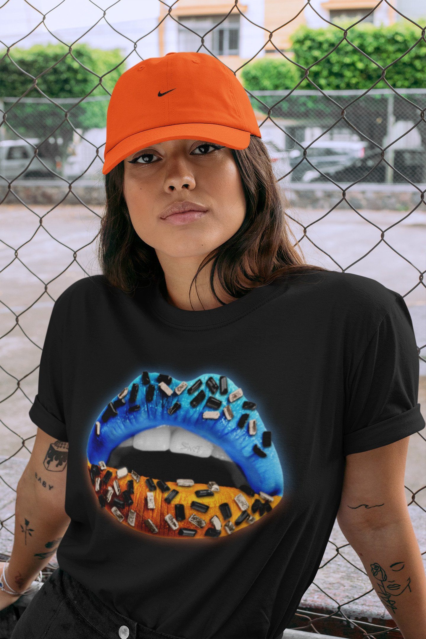 Lips Jewel Unisex Tops - Air Jordan 1 Prototype