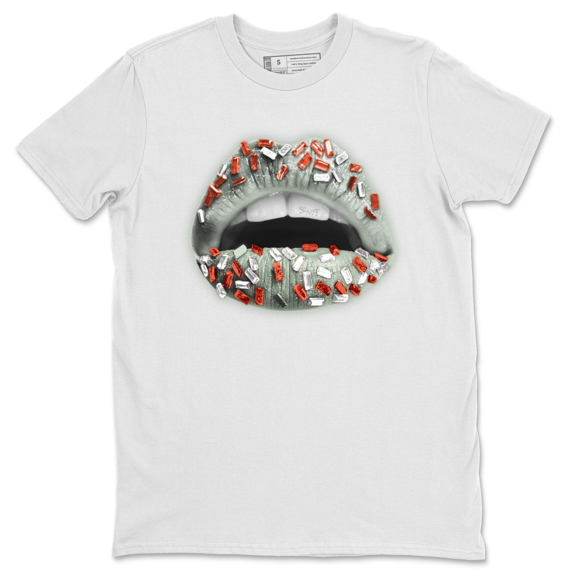 Lips Jewel Unisex Tops - Air Jordan 1 Seafoam