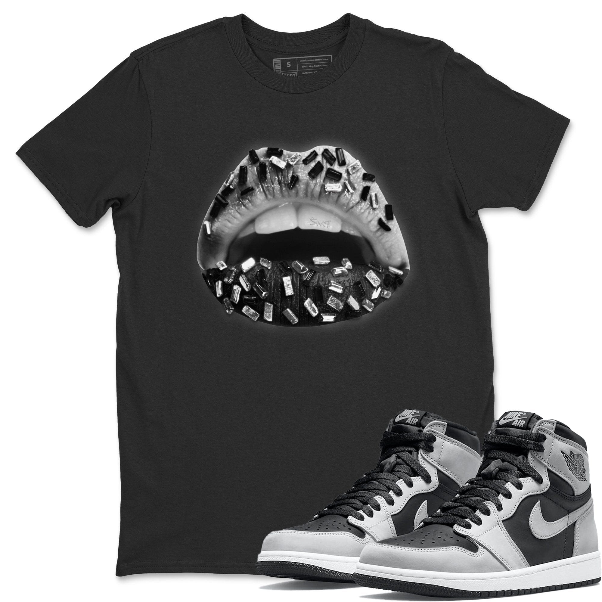 Lips Jewel Unisex Tops - Air Jordan 1 Shadow 2.0
