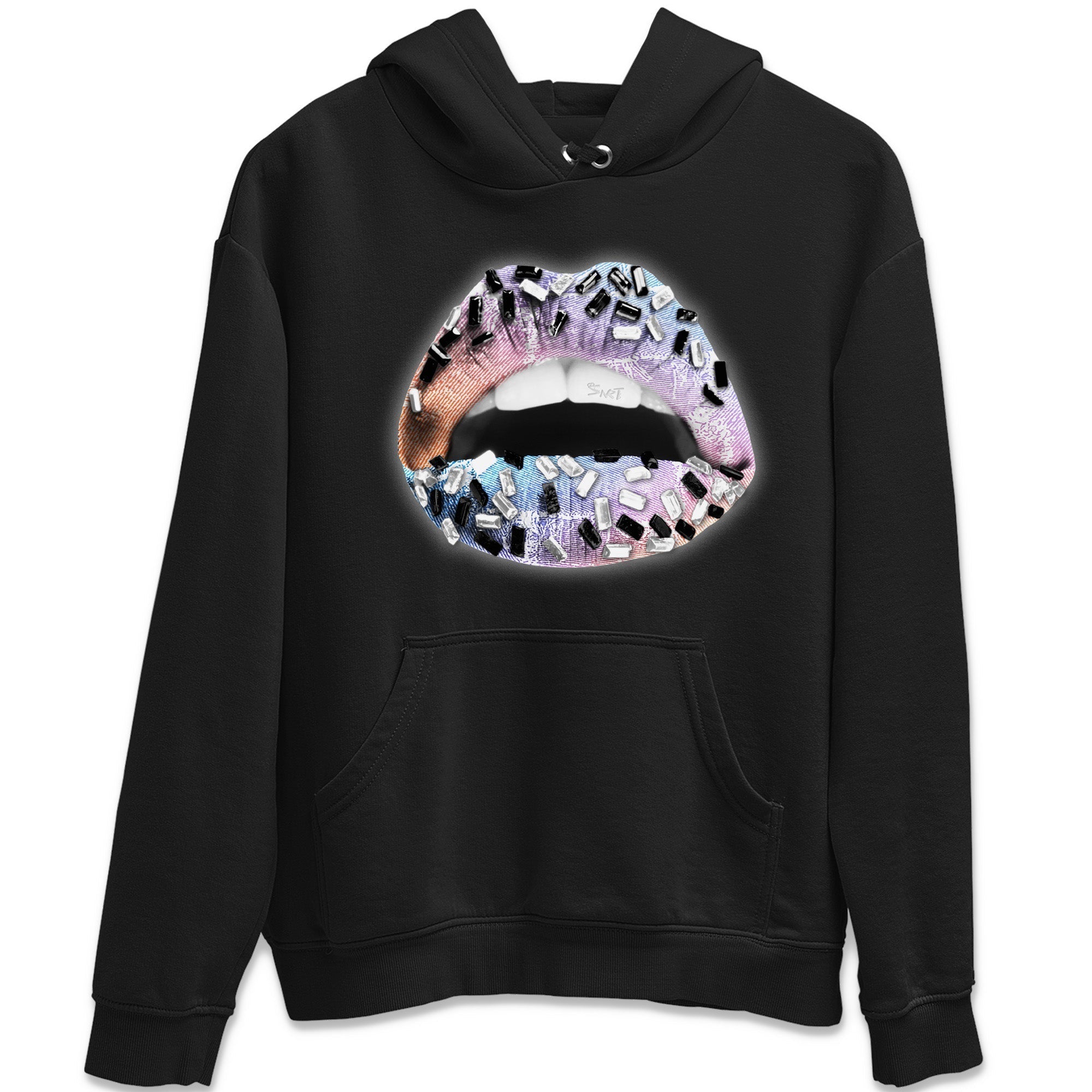 Lips Jewel Unisex Tops - Air Jordan 1 Skyline