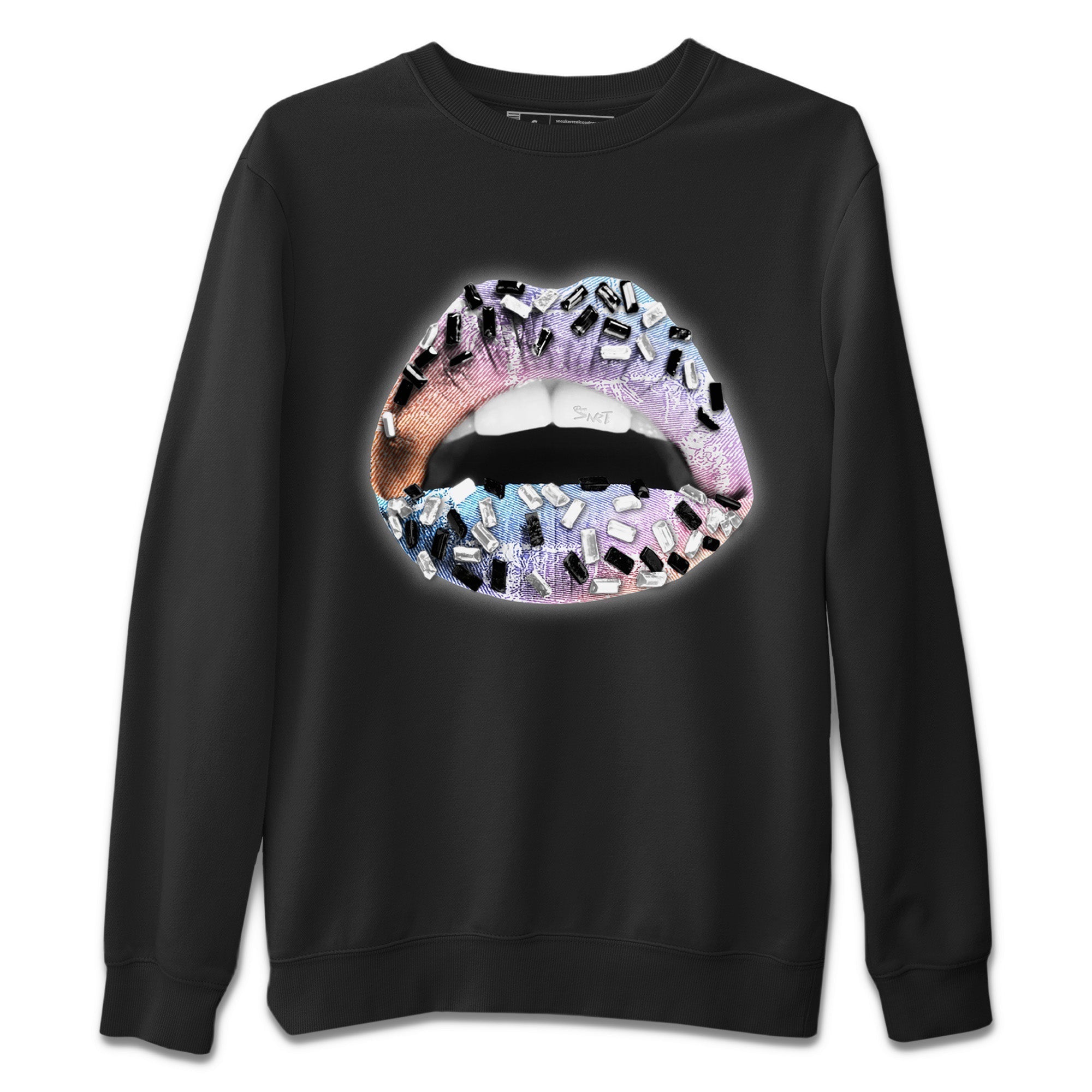 Lips Jewel Unisex Tops - Air Jordan 1 Skyline