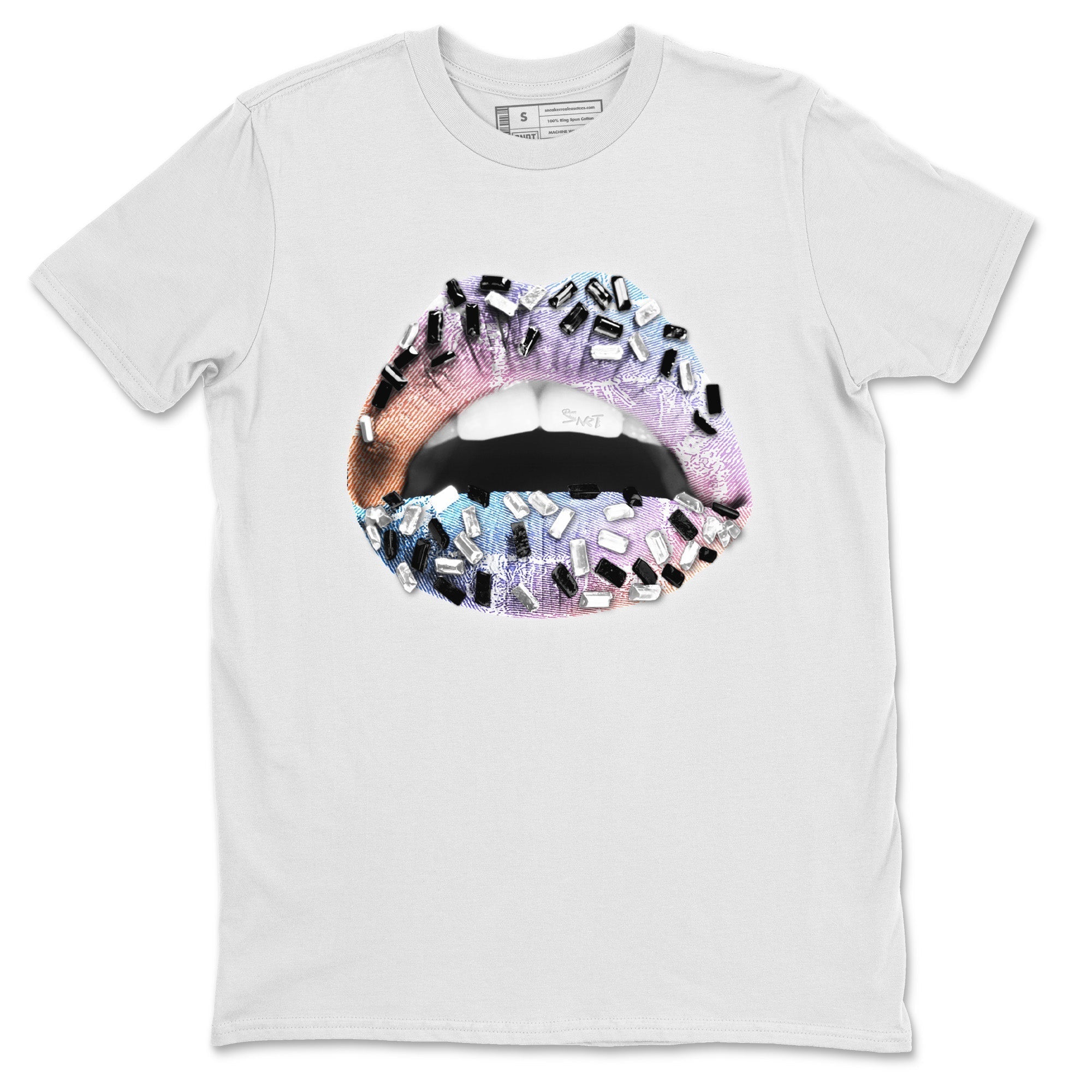 Lips Jewel Unisex Tops - Air Jordan 1 Skyline