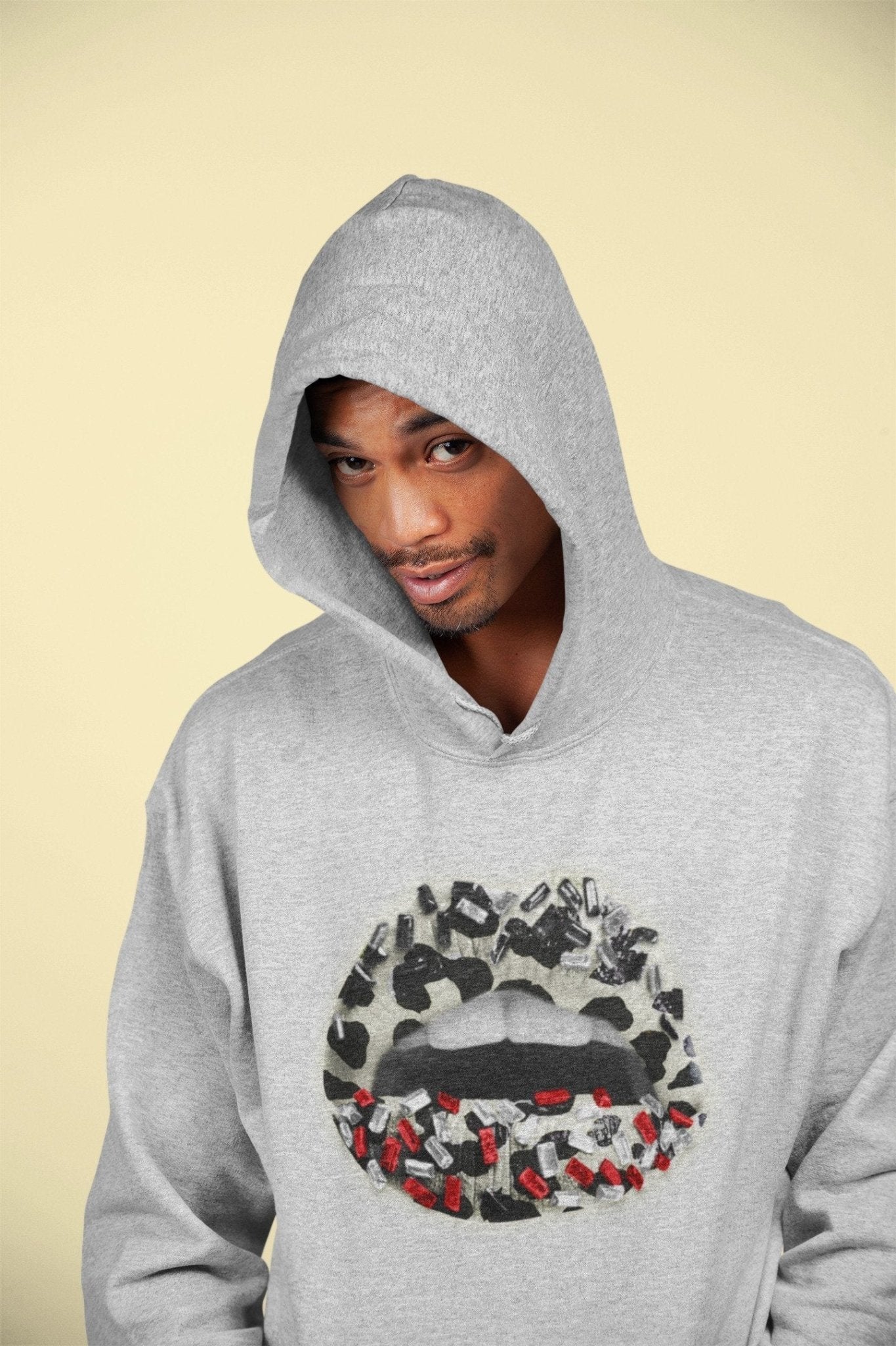 Lips Jewel Unisex Tops - Air Jordan 11 Animal Instinct
