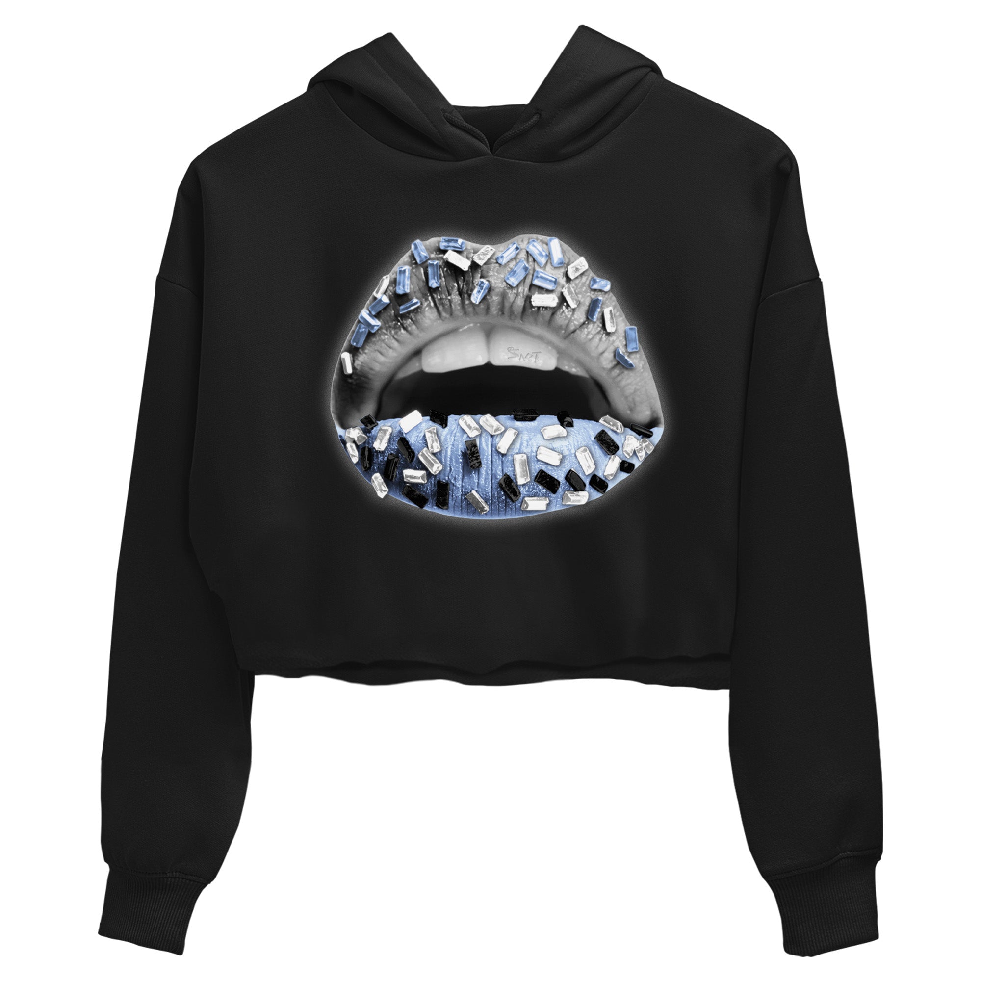 Lips Jewel Women's Tops - Air Jordan 11 White Cement
