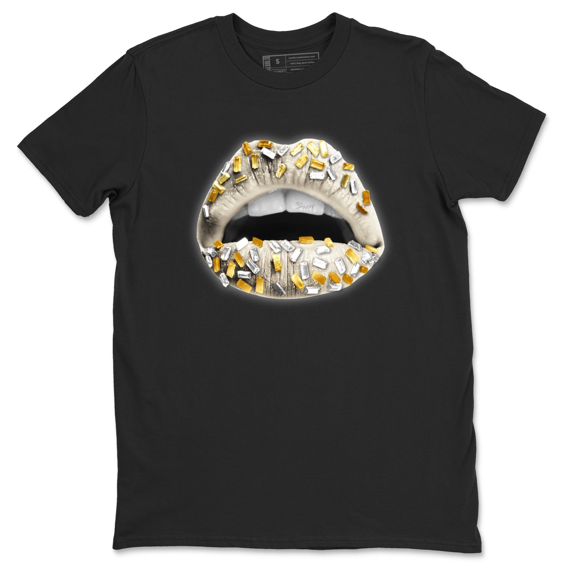 Lips Jewel snkmatch Tees - Air Jordan 12 Phantom