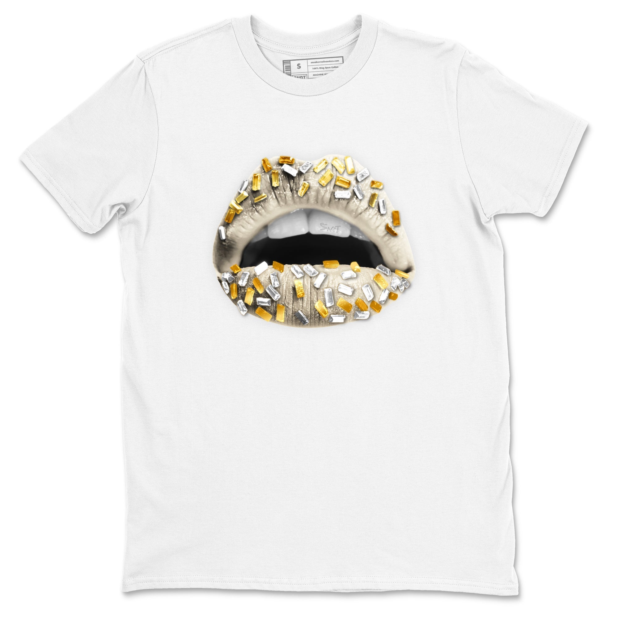 Lips Jewel snkmatch Tees - Air Jordan 12 Phantom