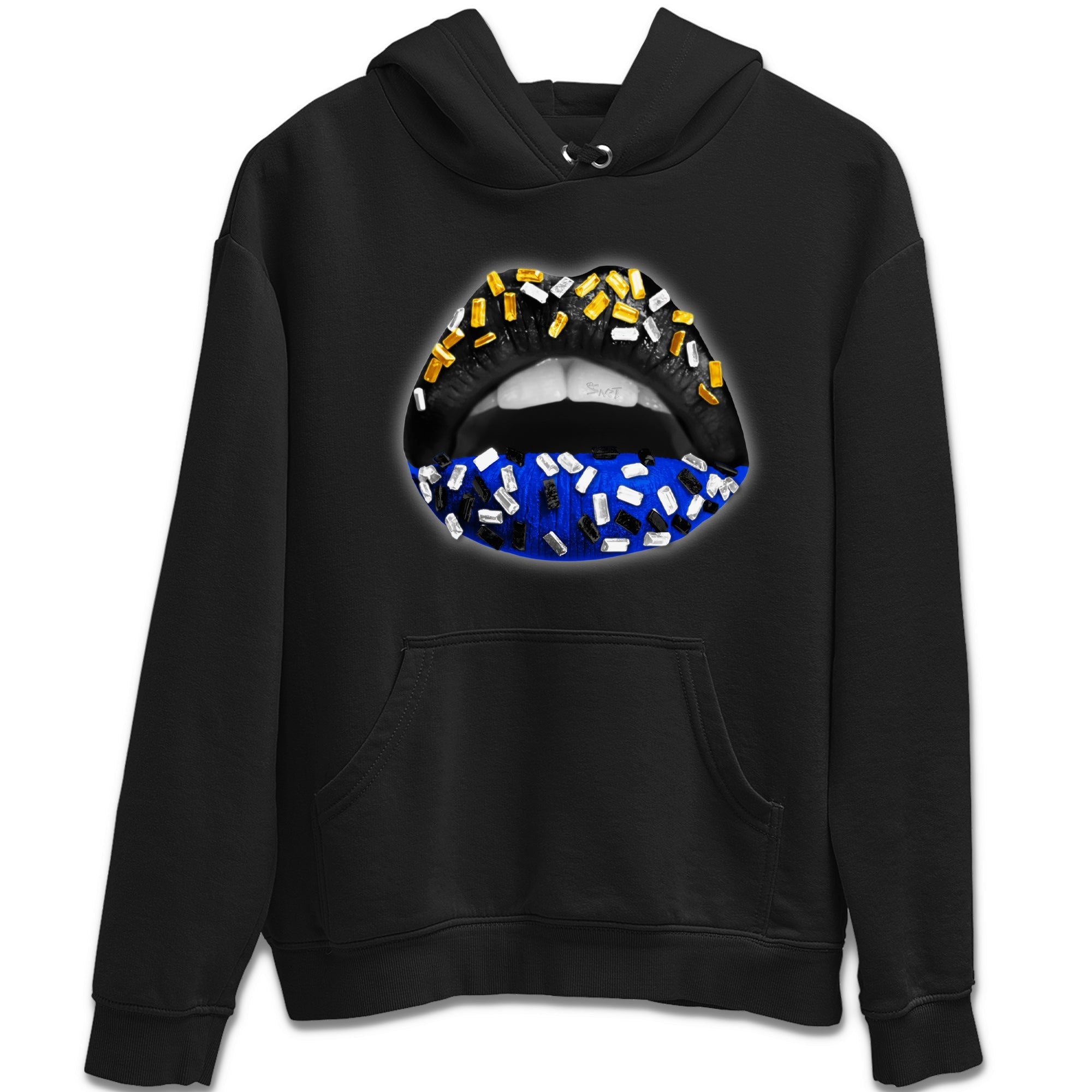 Lips Jewel Unisex Tops - Air Jordan 14 Laney