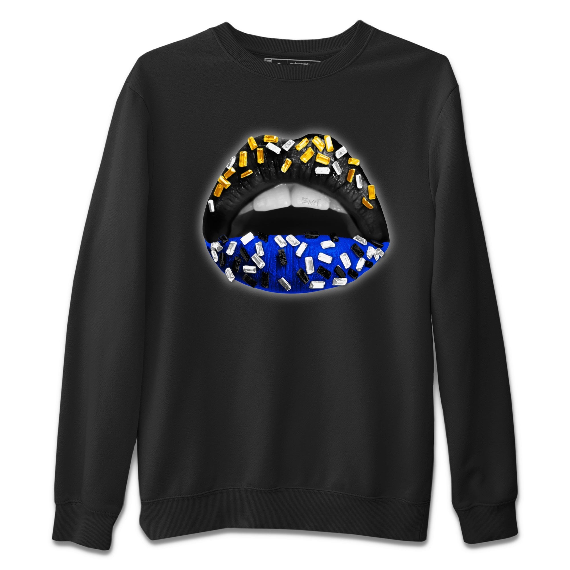 Lips Jewel Unisex Tops - Air Jordan 14 Laney