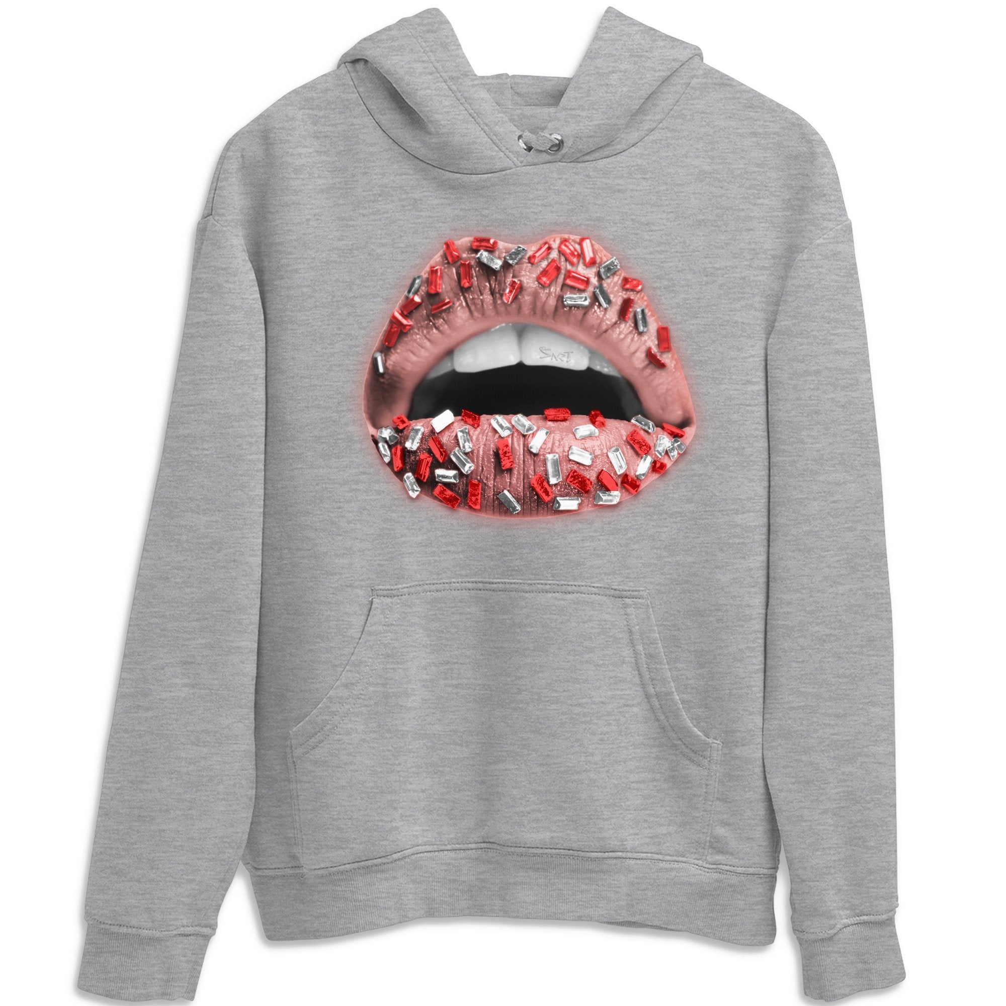 Lips Jewel Unisex Tops - Air Jordan 3 Rust Pink