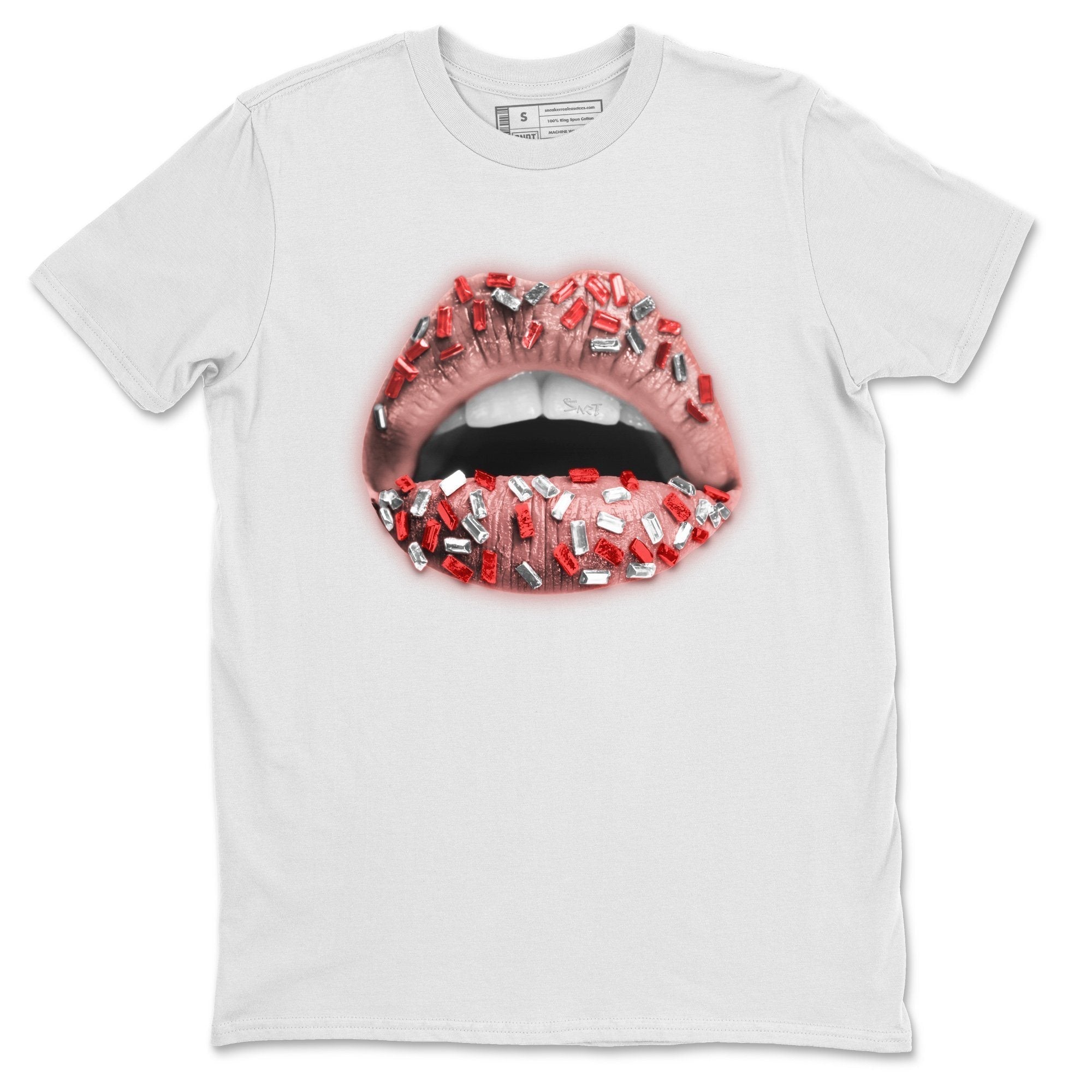 Lips Jewel Unisex Tops - Air Jordan 3 Rust Pink