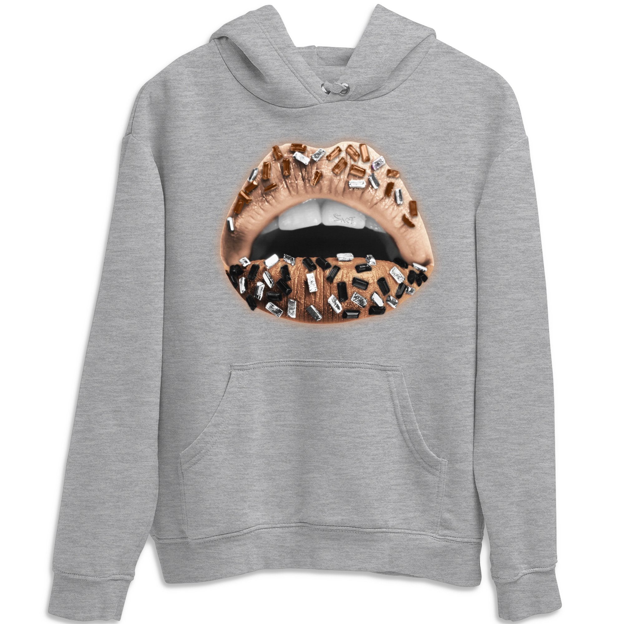 Lips Jewel Unisex Tops - Air Jordan 4 Shimmer