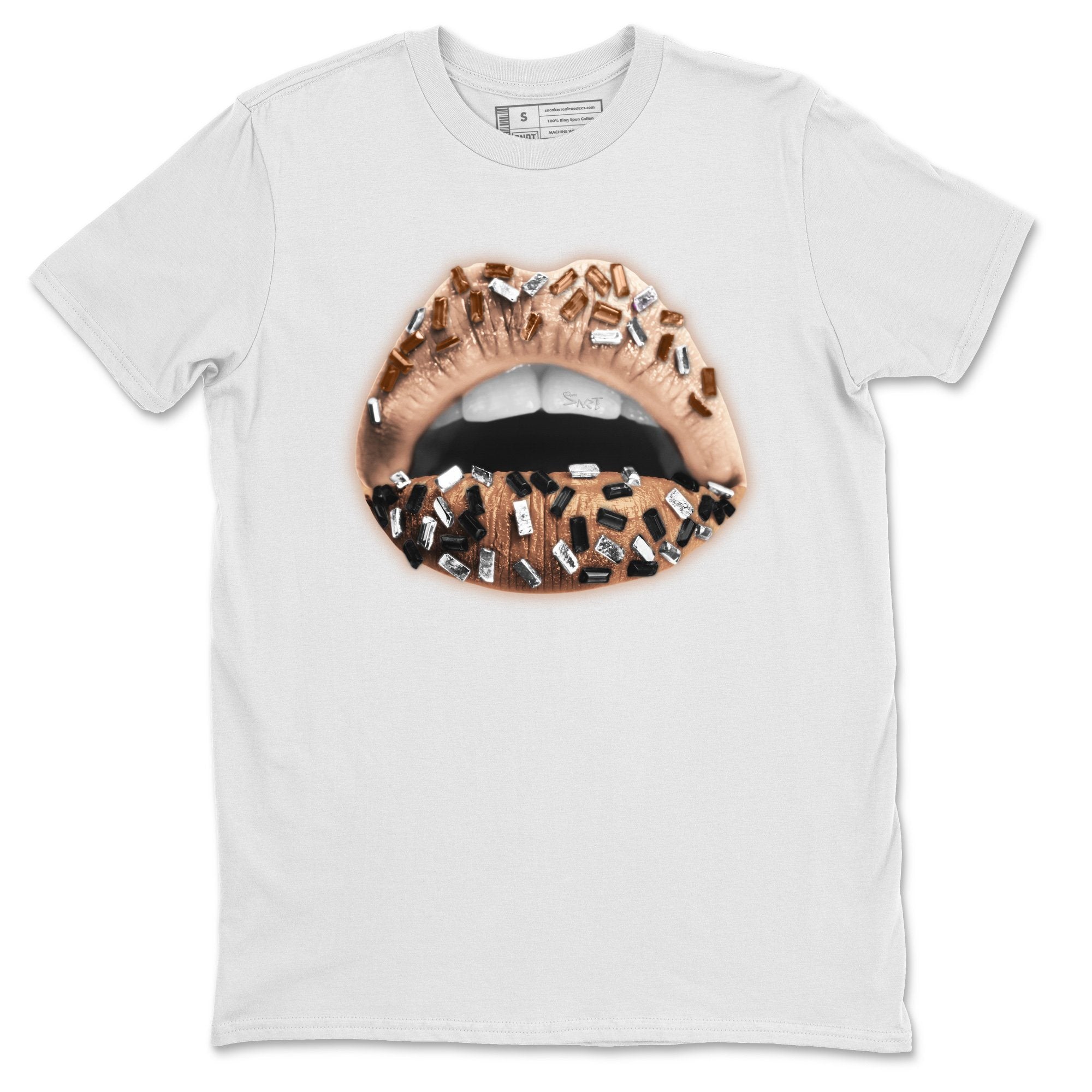 Lips Jewel Unisex Tops - Air Jordan 4 Shimmer