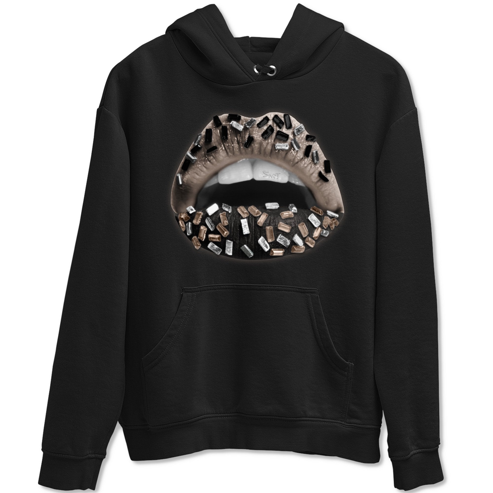 Lips Jewel Unisex Tops - Air Jordan 4 Taupe Haze