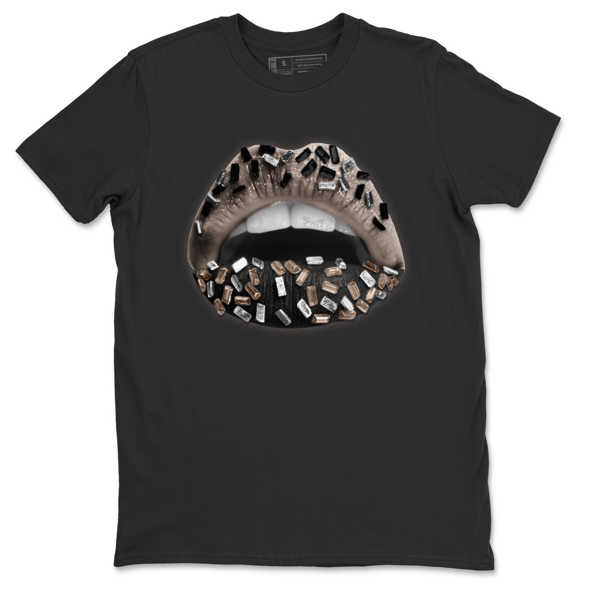 Lips Jewel Unisex Tops - Air Jordan 4 Taupe Haze