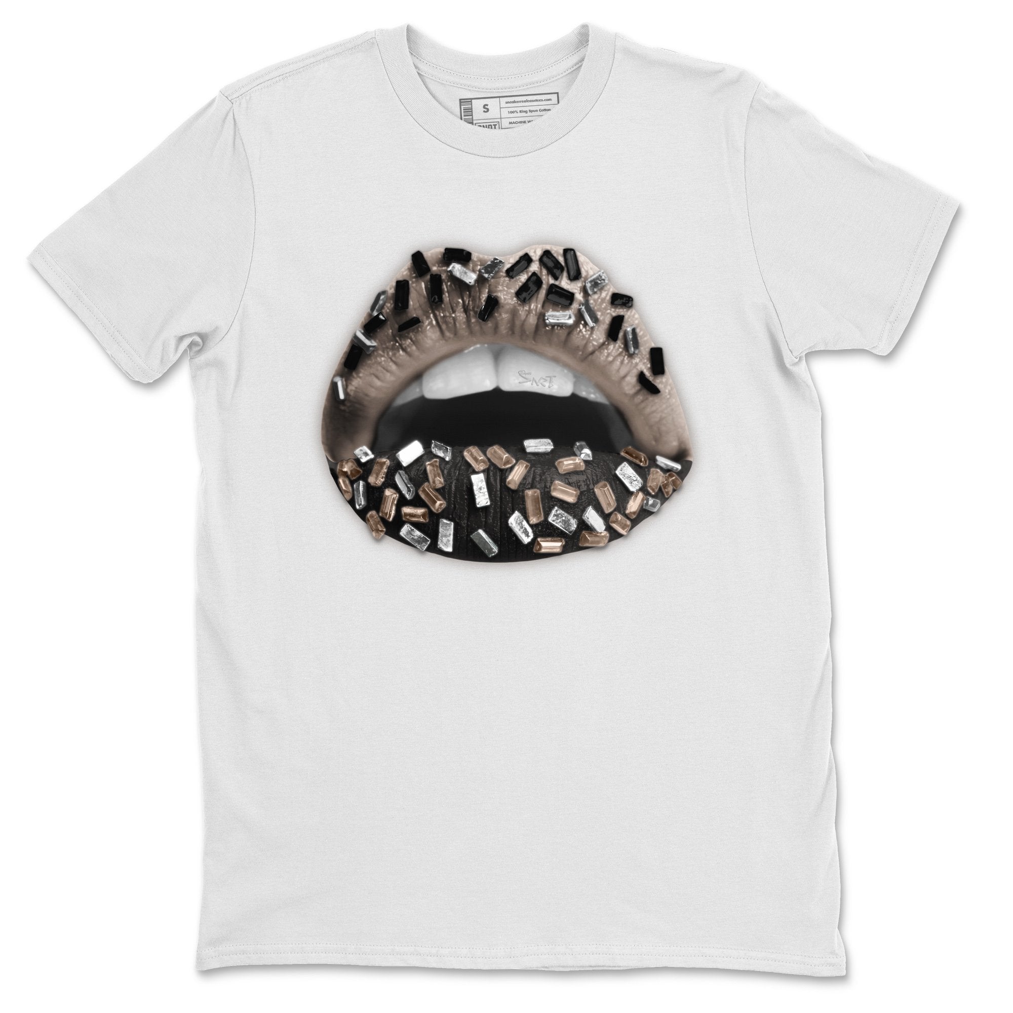 Lips Jewel Unisex Tops - Air Jordan 4 Taupe Haze