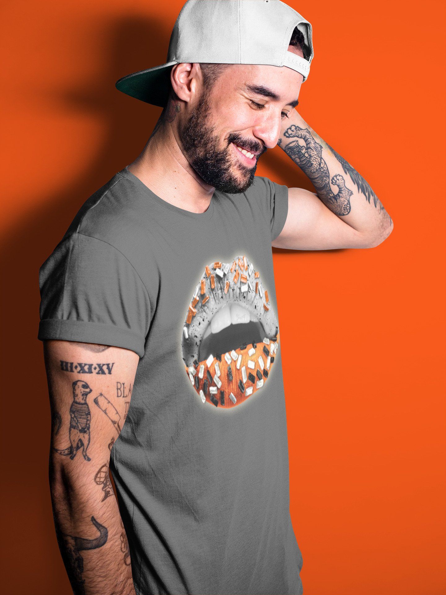 Lips Jewel Unisex Tops - Air Jordan 5 Shattered Backboard