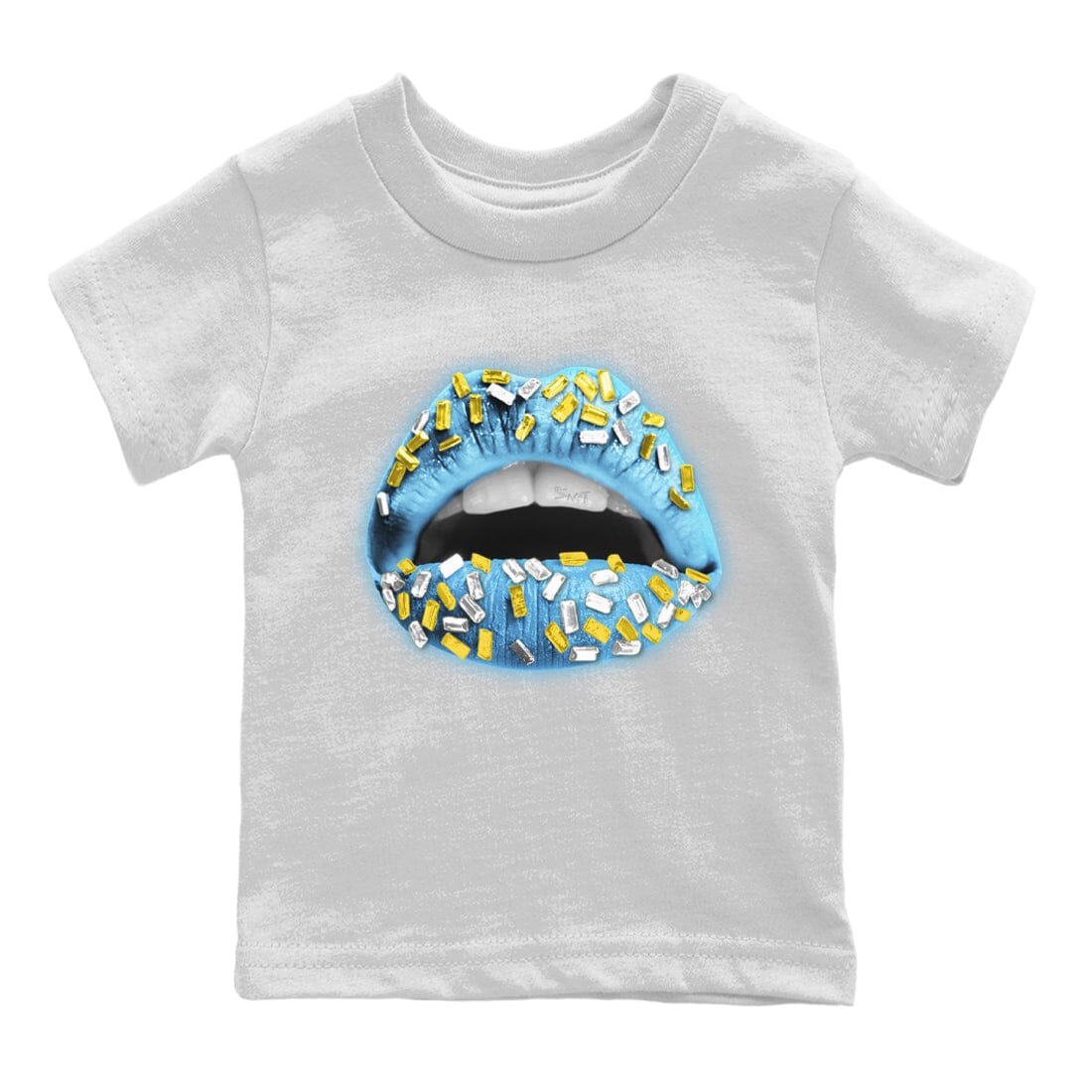 Lips Jewel Kids Tops - Dunk Blue Chill