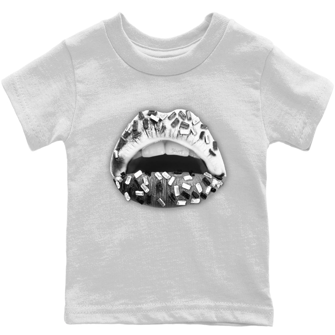 Lips Jewel Kids Tops - Air Jordan 12 Stealth