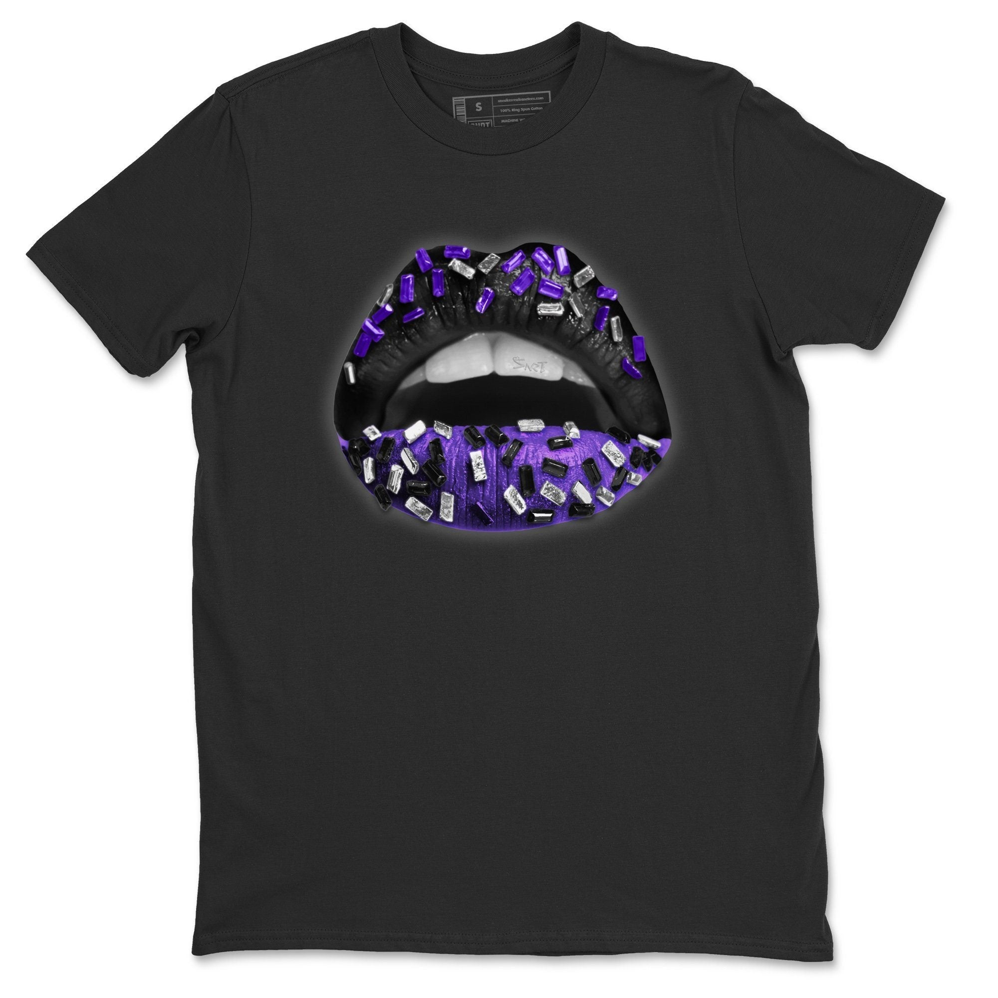 Lips Jewel Unisex Tops - Air Jordan 13 Court Purple