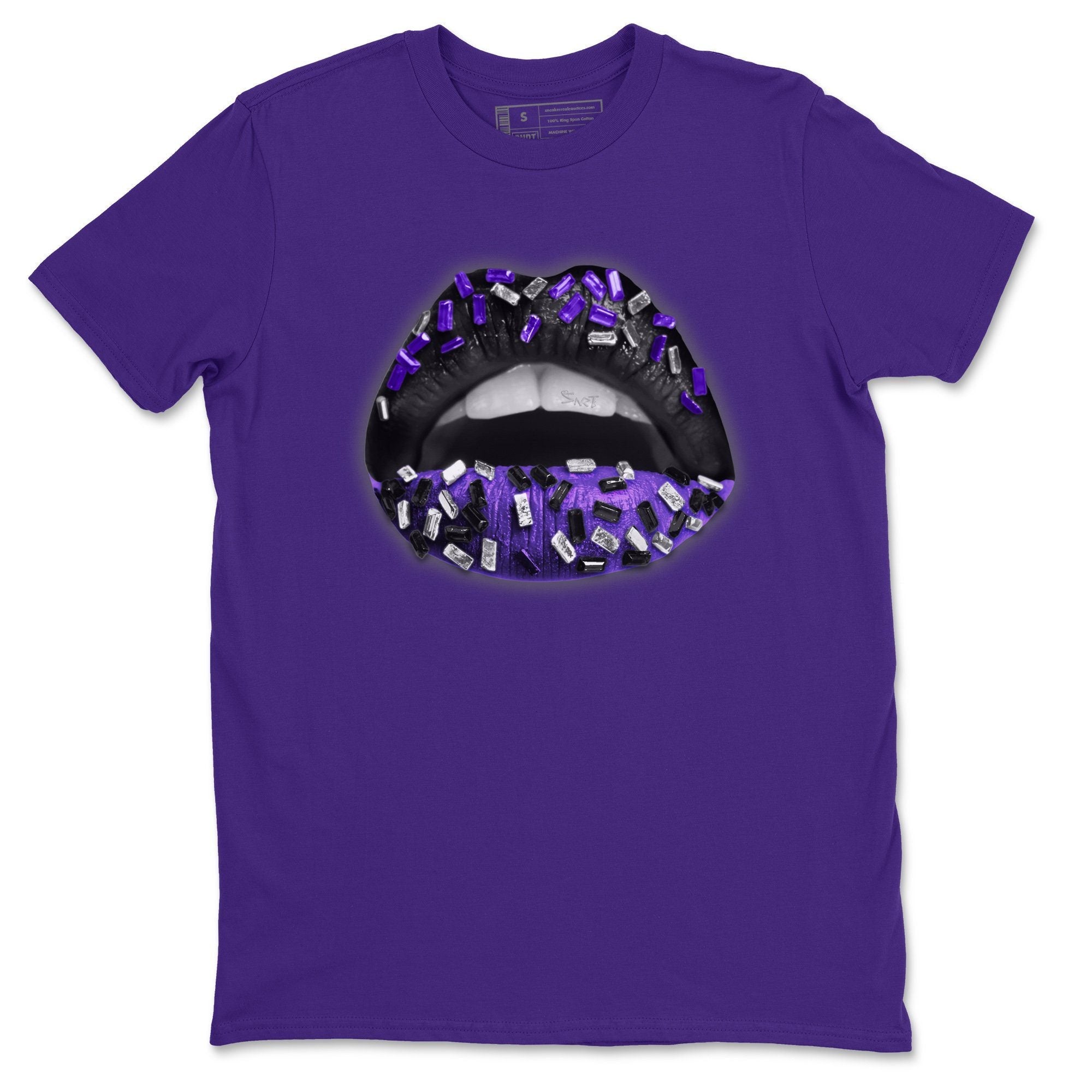 Lips Jewel Unisex Tops - Air Jordan 13 Court Purple