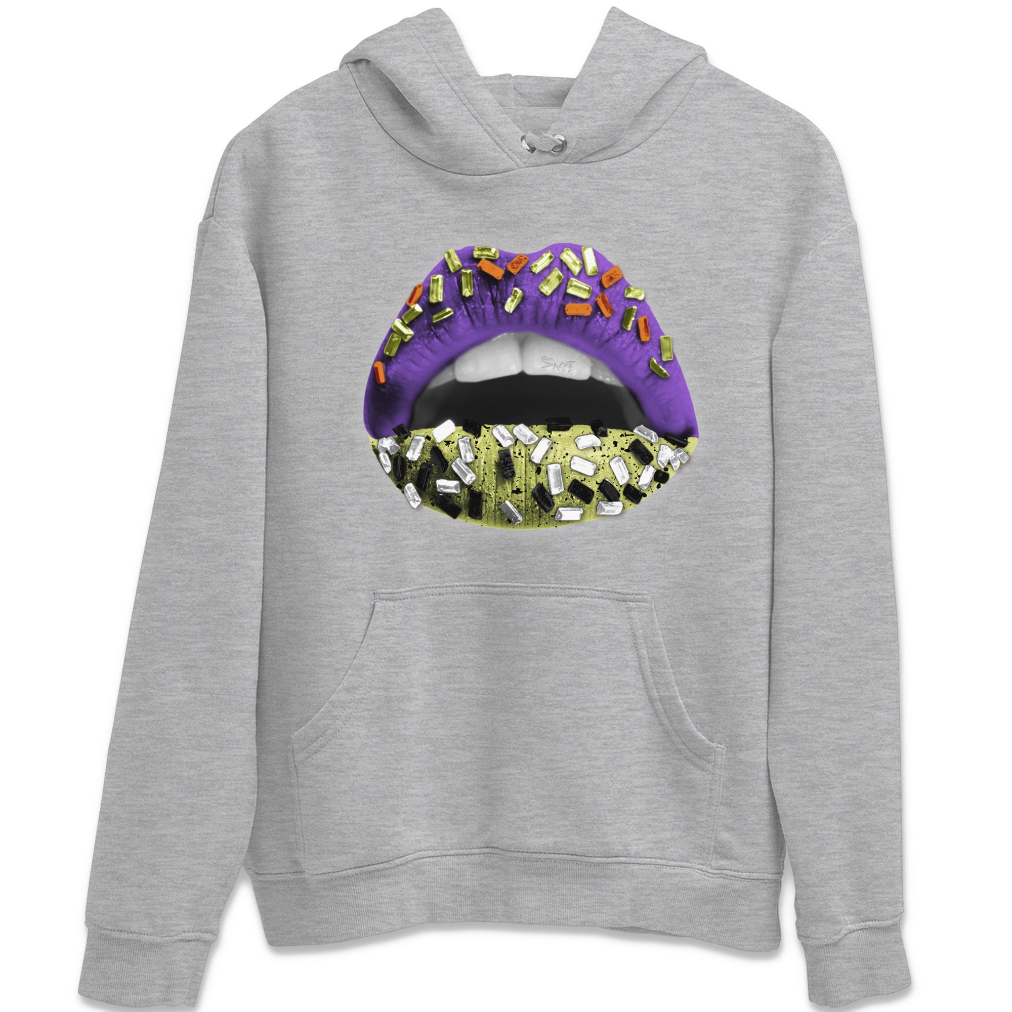 Lips Jewel Unisex Tops - Air Jordan 4 Canyon Purple