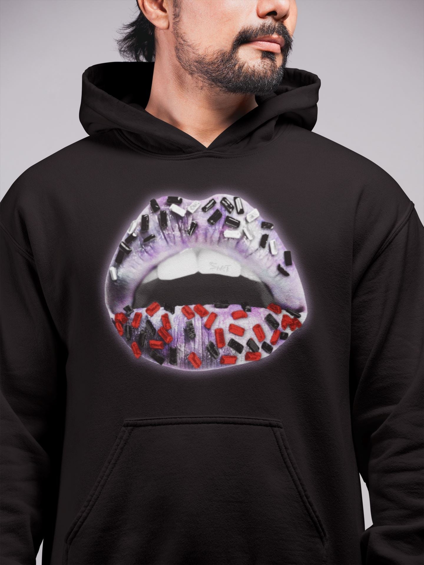 Lips Jewel Unisex Tops - Air Jordan 4 Zen Master