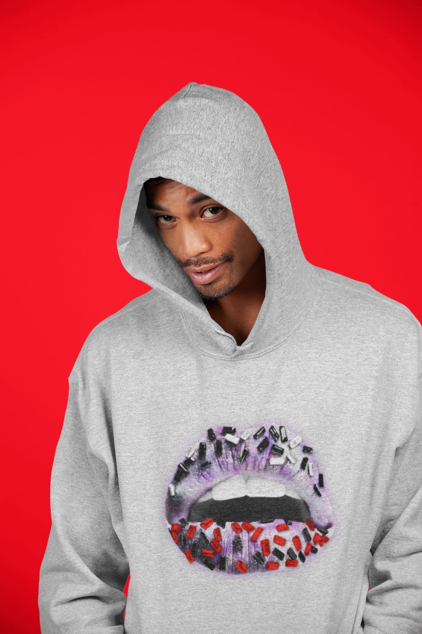 Lips Jewel Unisex Tops - Air Jordan 4 Zen Master