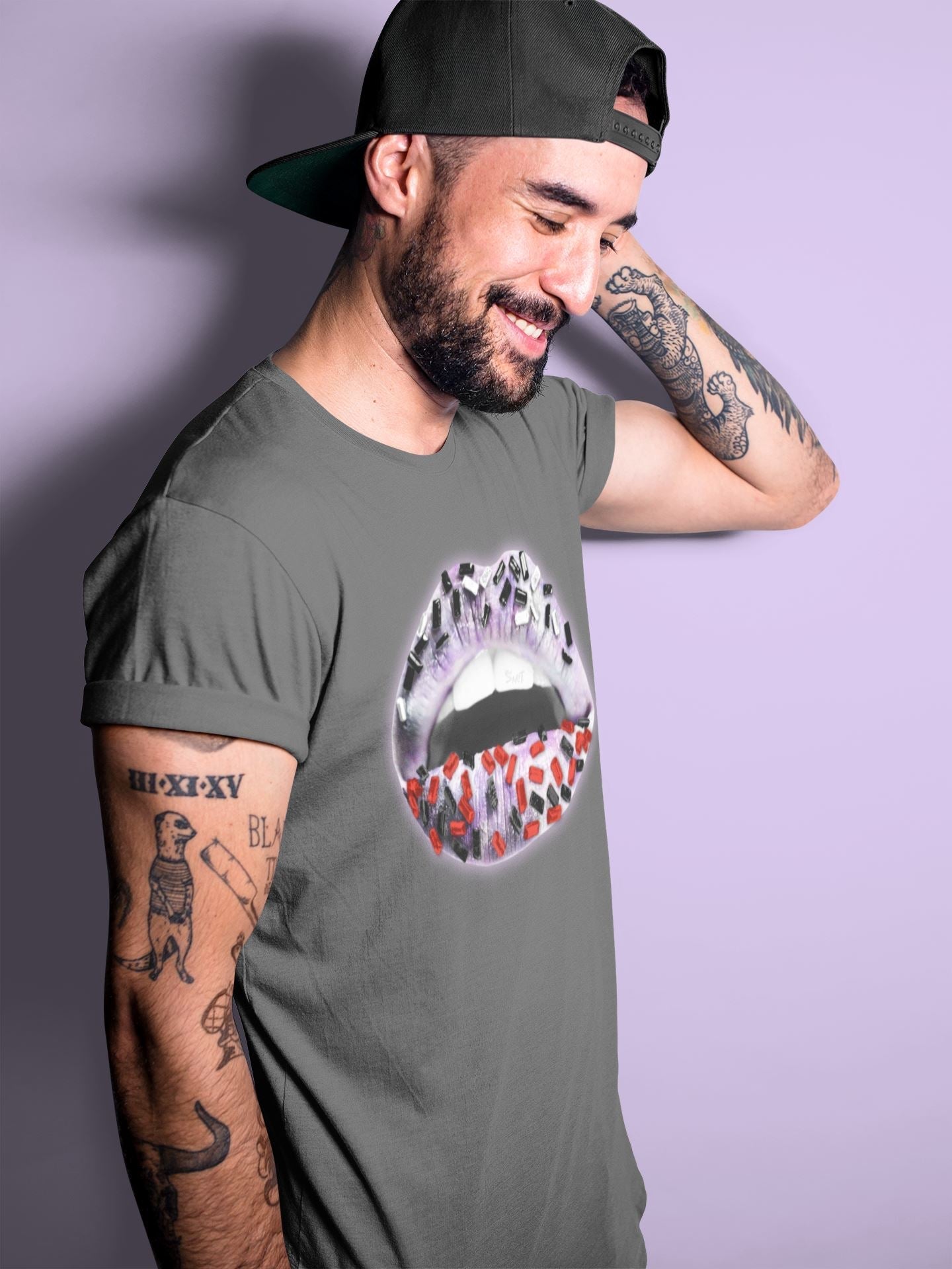 Lips Jewel Unisex Tops - Air Jordan 4 Zen Master
