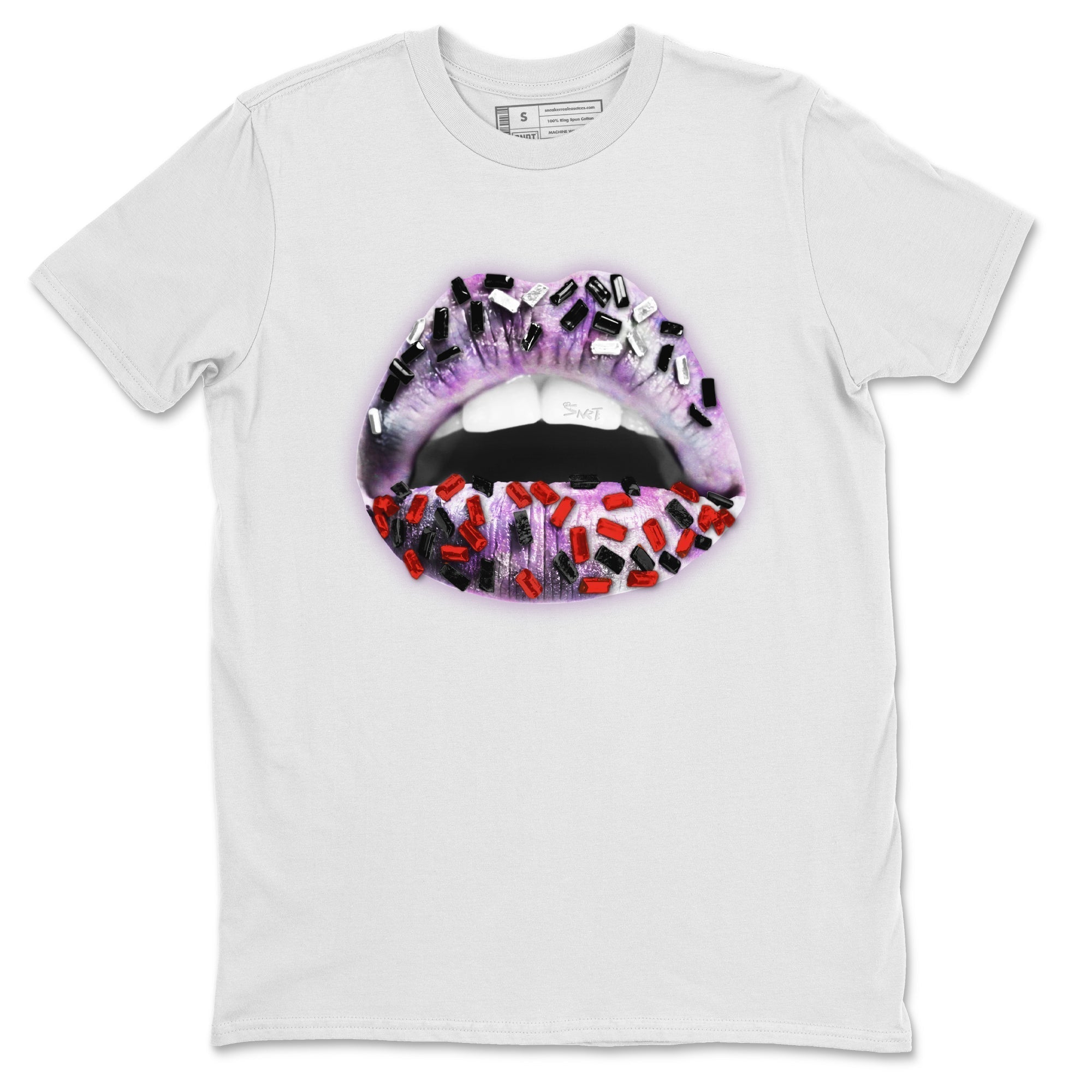 Lips Jewel Unisex Tops - Air Jordan 4 Zen Master