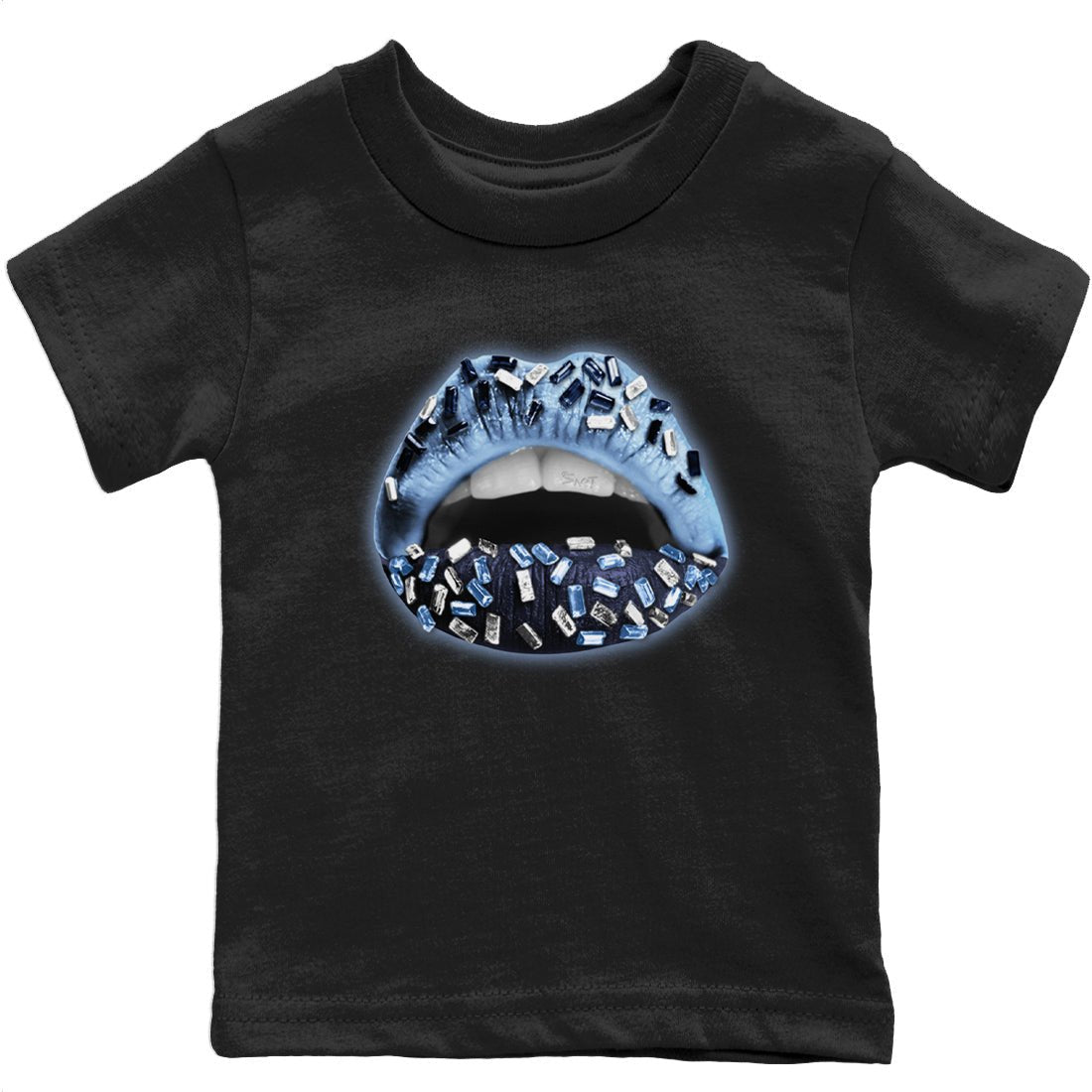 Lips Jewel Kids Tops - Air Jordan 6 UNC