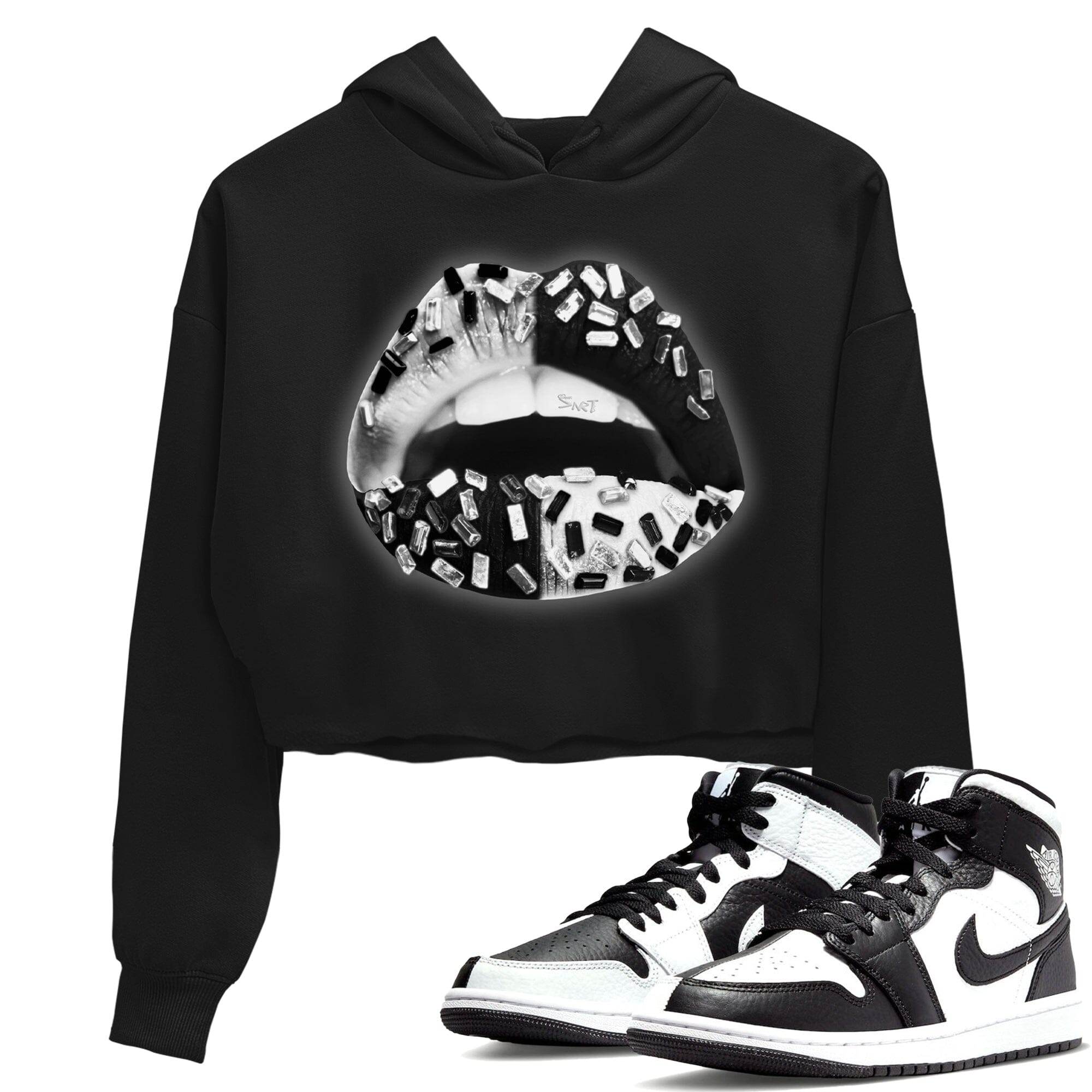 Lips Jewel Women's Tops - Air Jordan 1 Homage