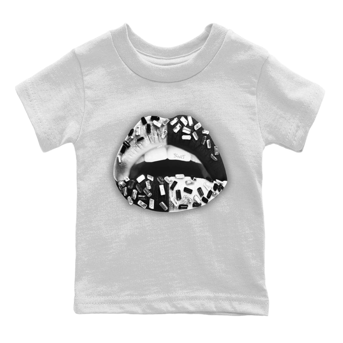 Lips Jewel Kids Tops - Air Jordan 1 Homage