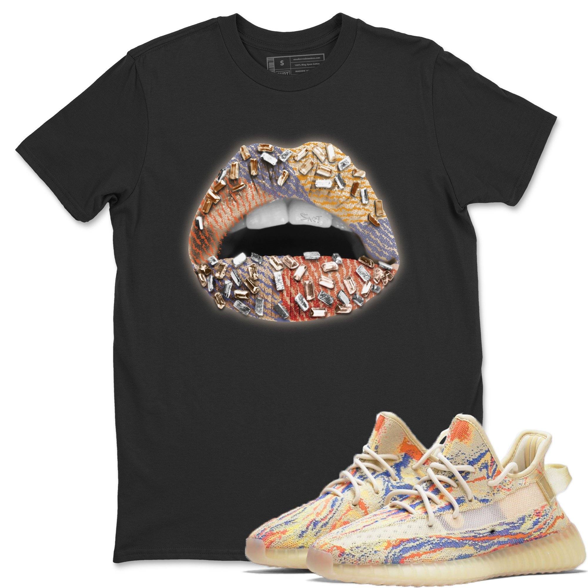 Lips Jewel Unisex Tops - Yeezy 350 MX Oat