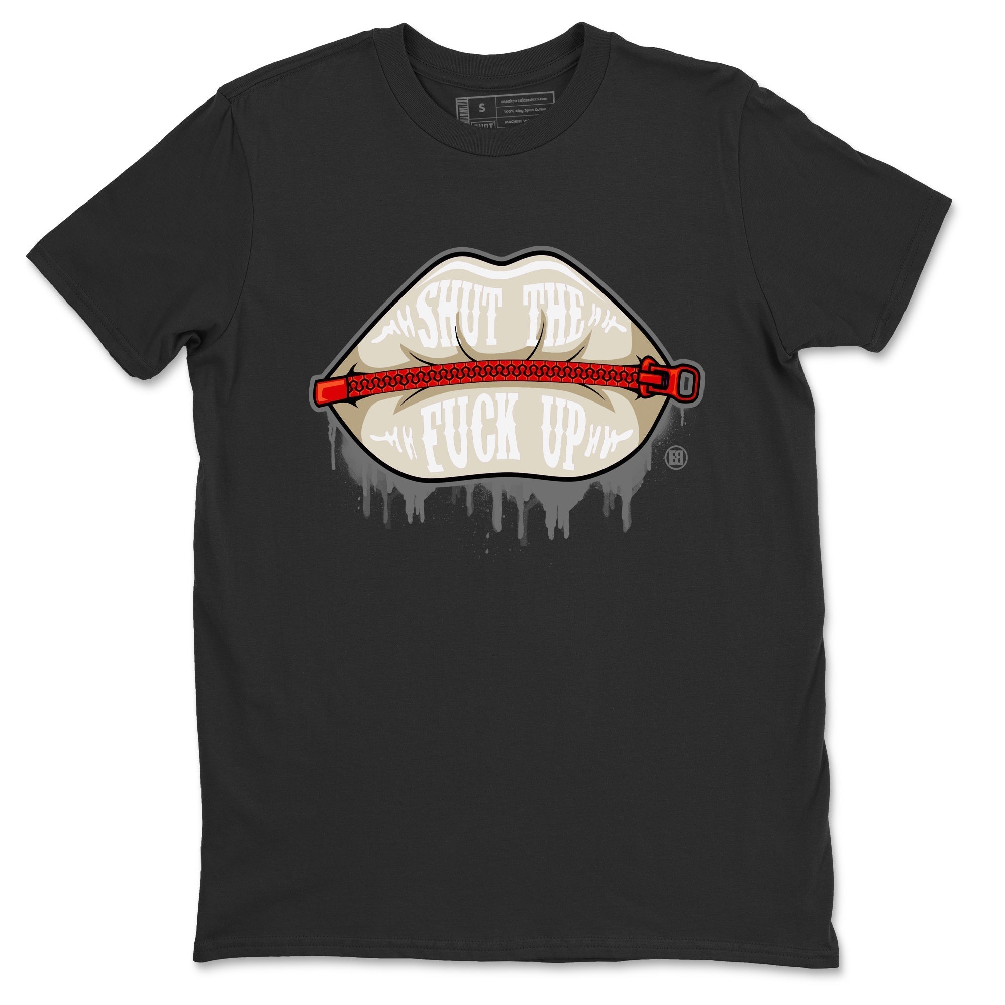 Lips Zipper Unisex Tops - Air Jordan 3 Muslin