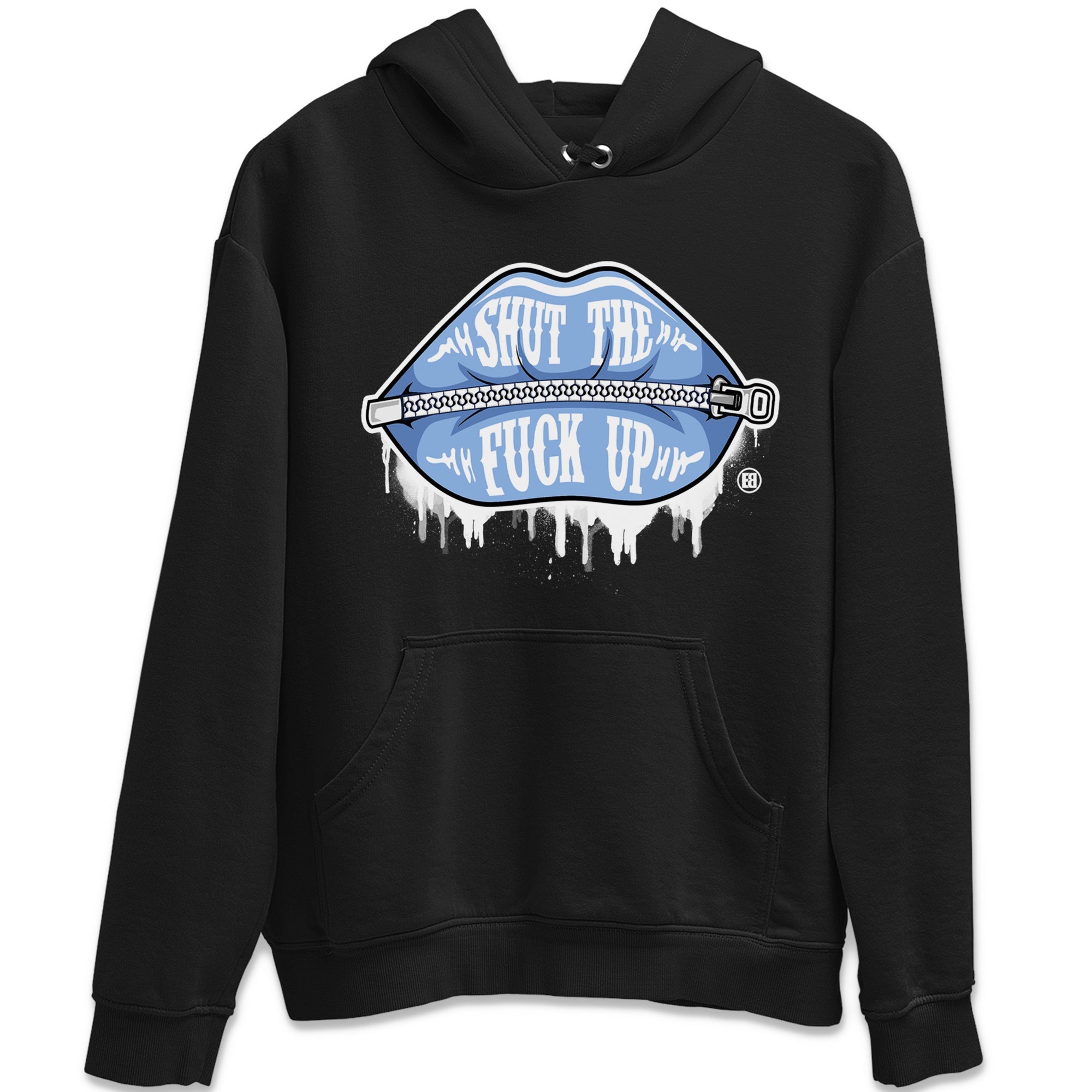 Lips Zipper Unisex Tops - Air Jordan 6 UNC