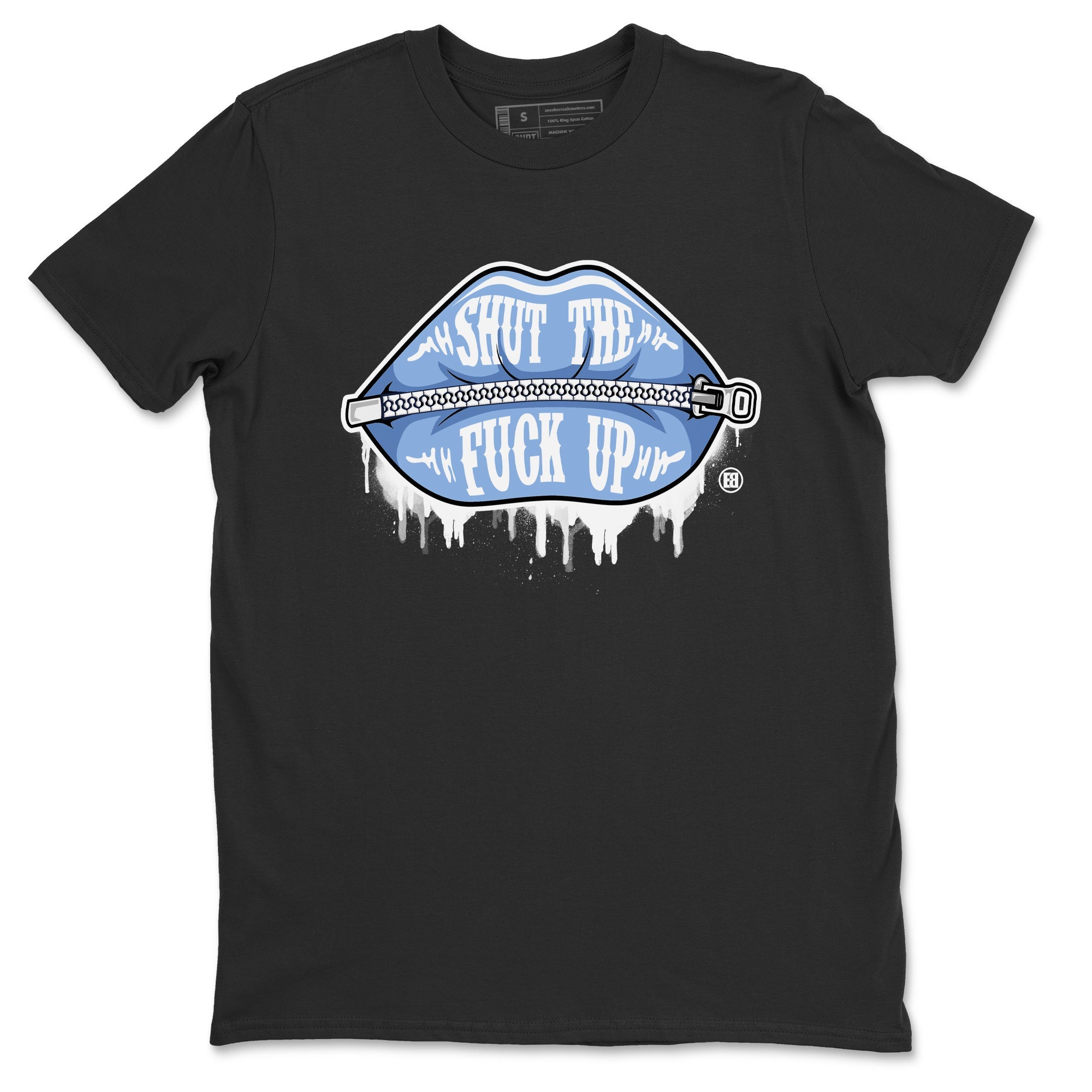 Lips Zipper Unisex Tops - Air Jordan 6 UNC