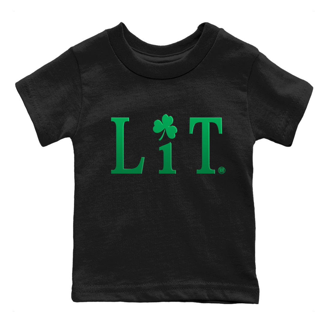 Lit Kids Tops - Air Jordan 1 Lucky Green