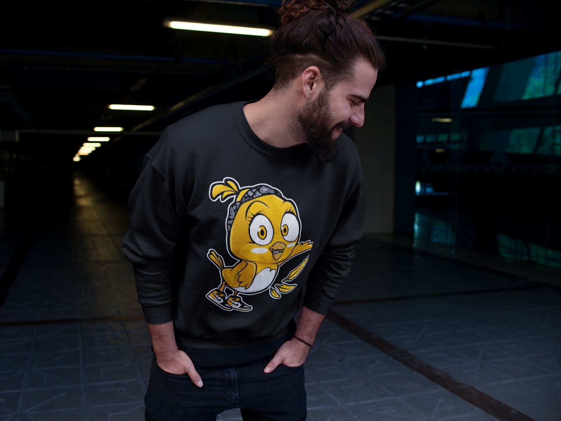 Little Birds Unisex Tops - Air Jordan 1 Yellow Toe