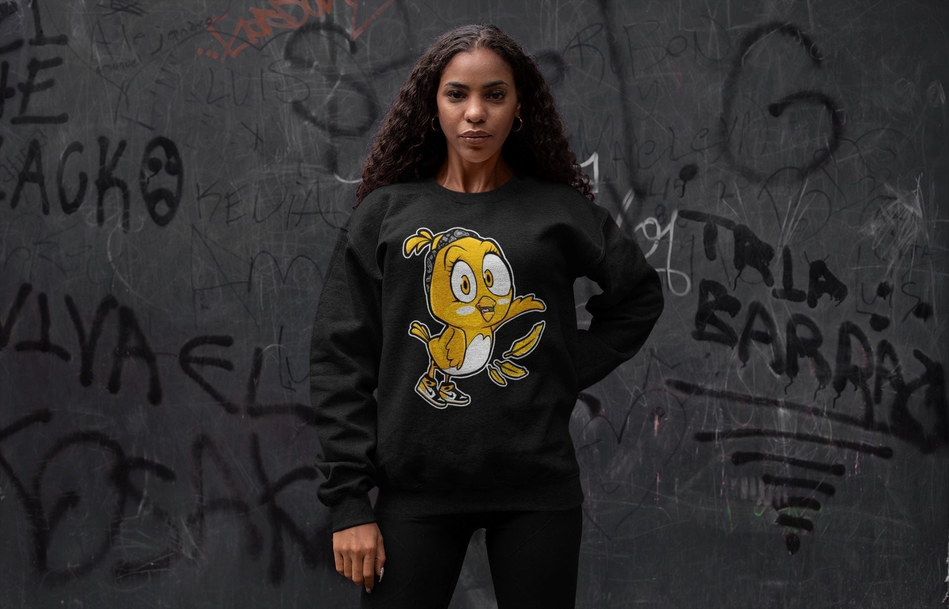 Little Birds Unisex Tops - Air Jordan 1 Yellow Toe