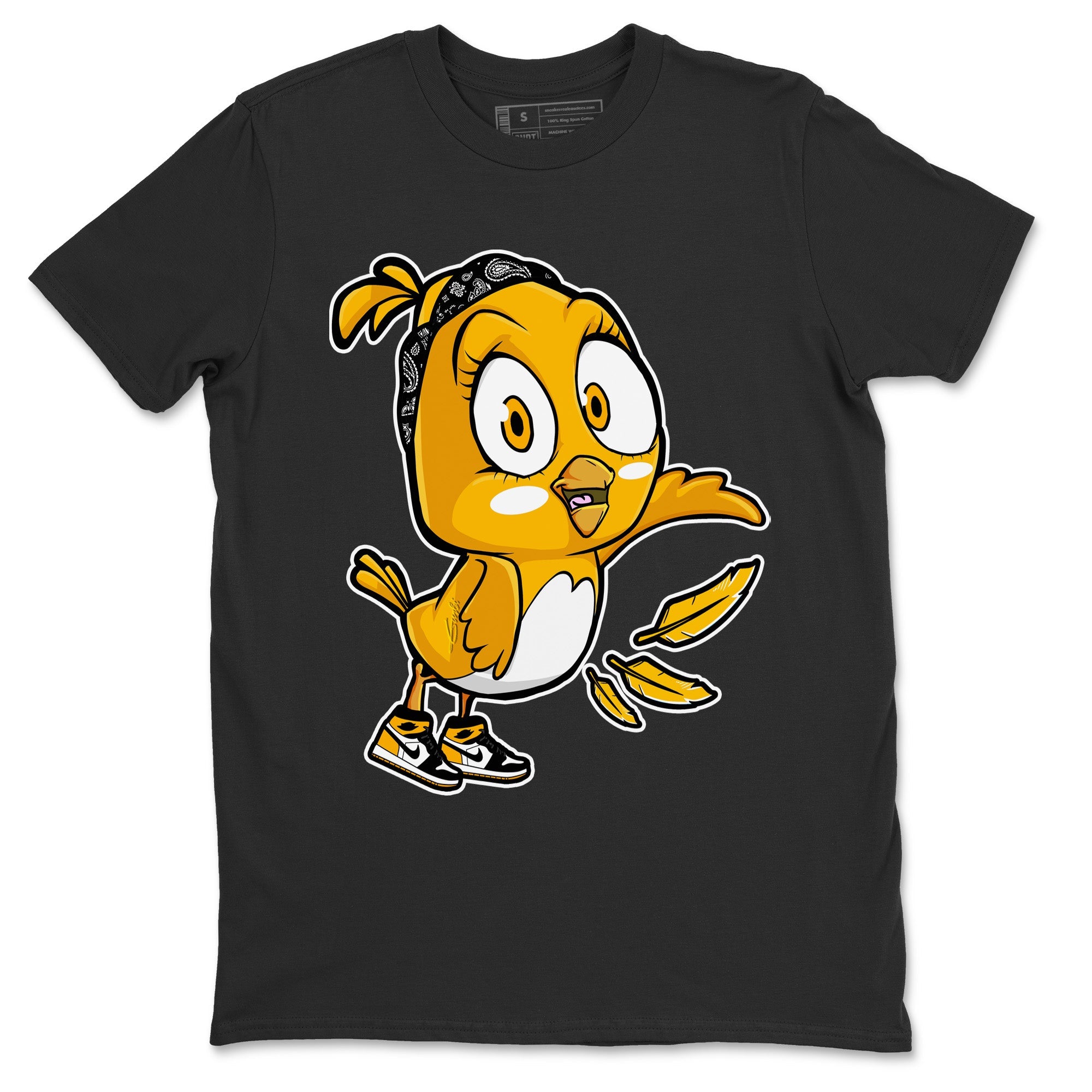 Little Birds Unisex Tops - Air Jordan 1 Yellow Toe