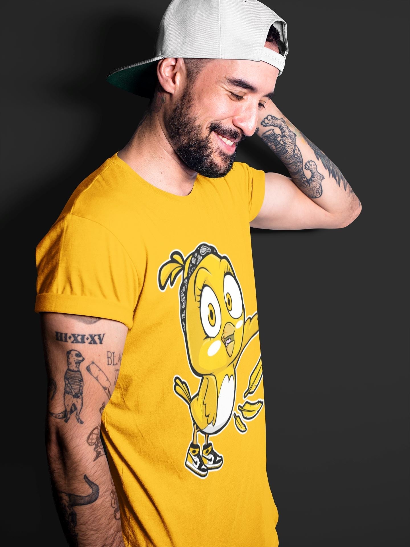 Little Birds Unisex Tops - Air Jordan 1 Yellow Toe