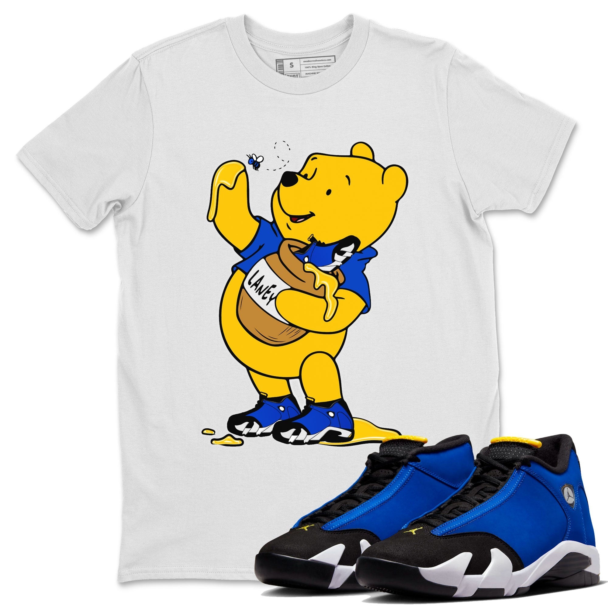 Loot At This snkmatch Tee - Air Jordan 14 Laney