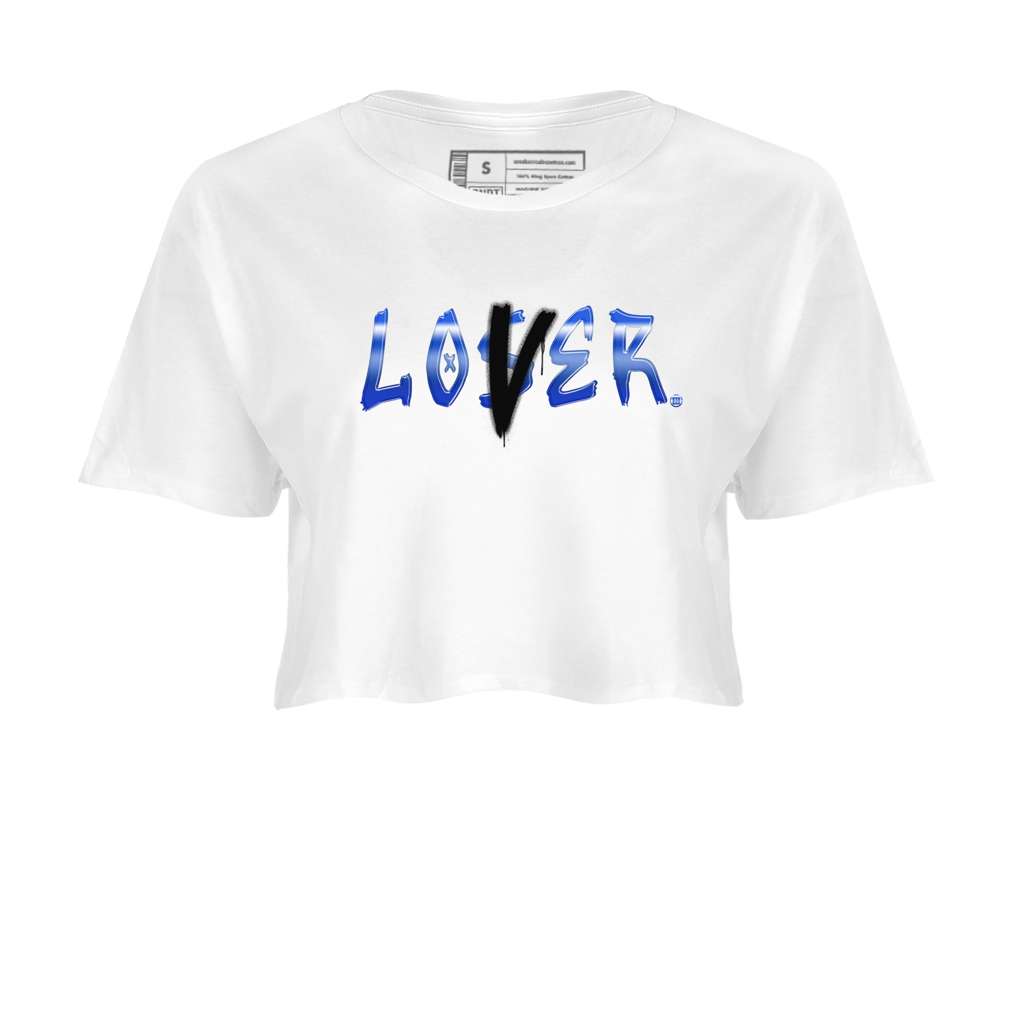 Loser Lover snkmatch Women's Top - Air Foamposite One Royal