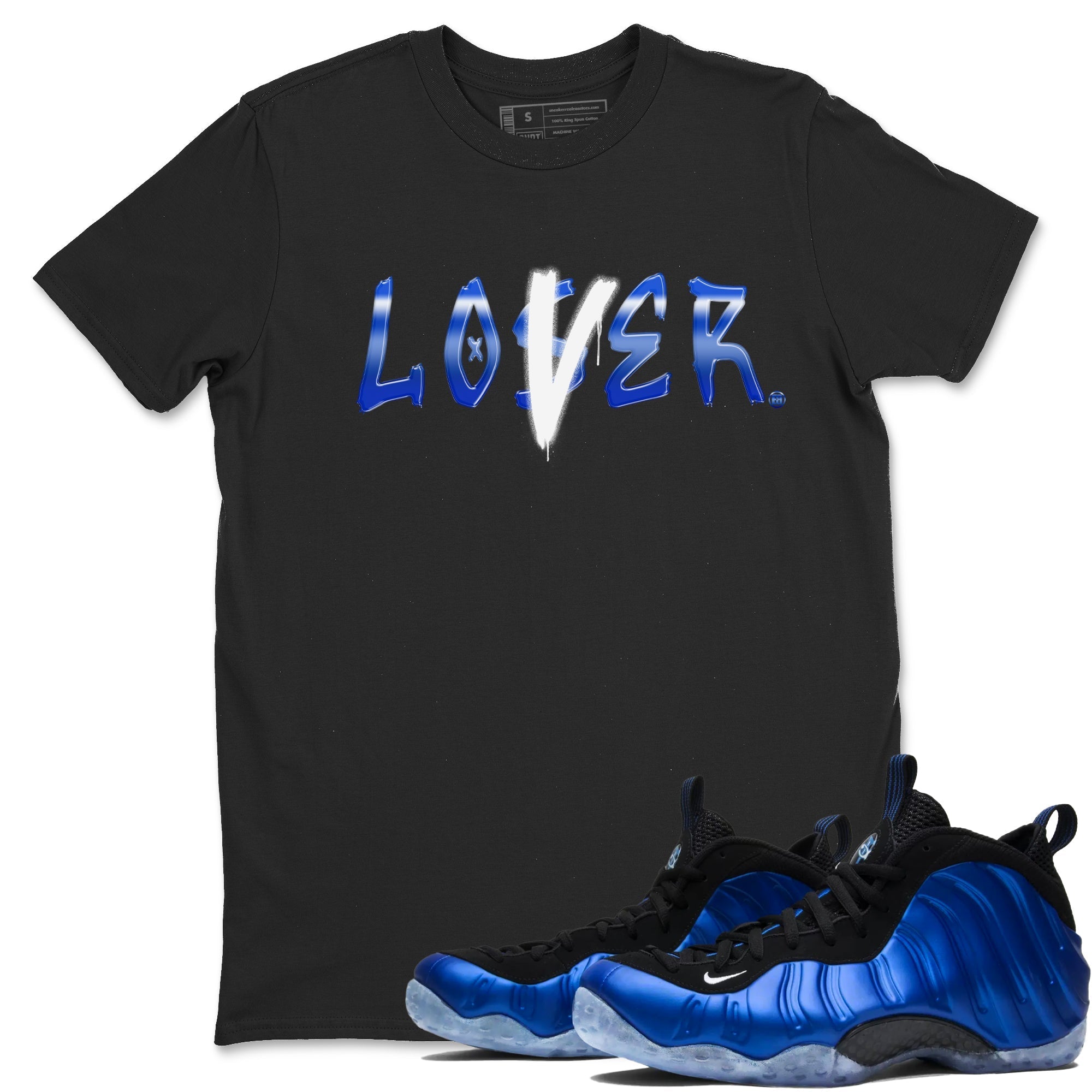 Loser Lover snkmatch Tees - Air Foamposite One Royal